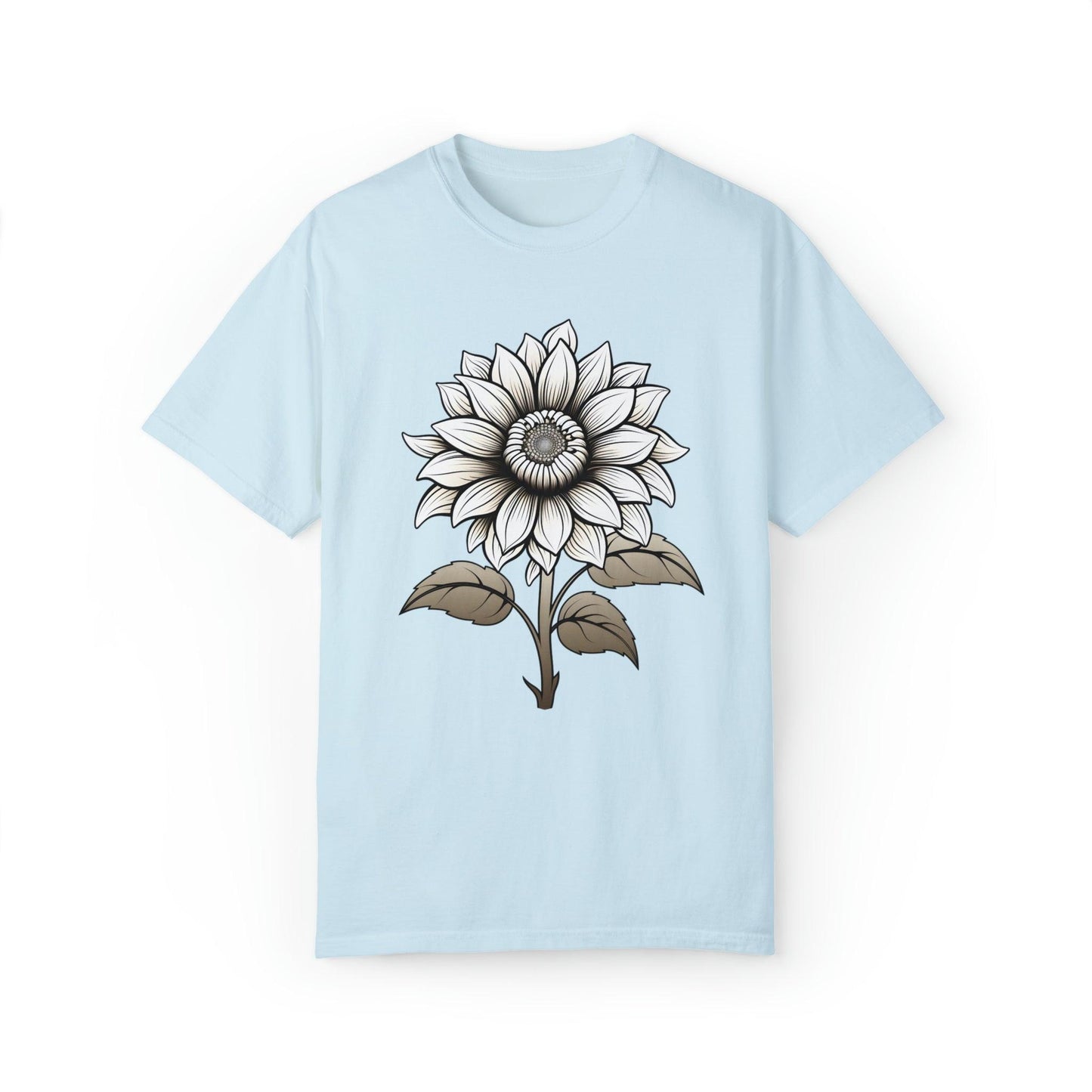 Sunflower Shirt Vintage Flower Shirt Aesthetic, Floral Graphic Tee Floral Shirt Flower T-shirt, Wild Flower Shirt Gift For Her