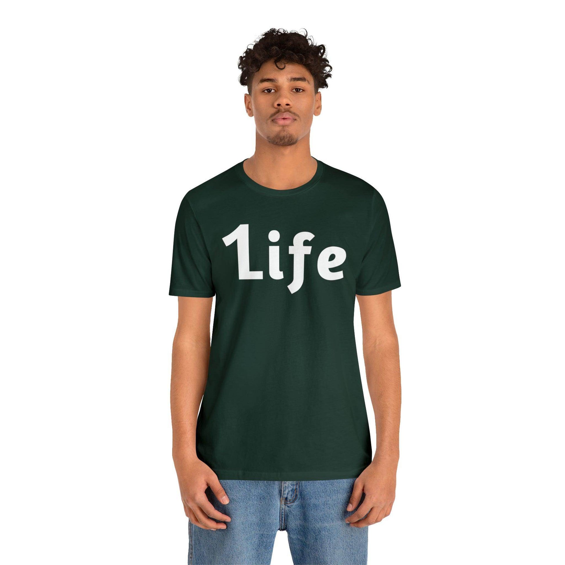 One life Shirt 1life shirt Live Your Life You Only Have One Life To Live - Giftsmojo