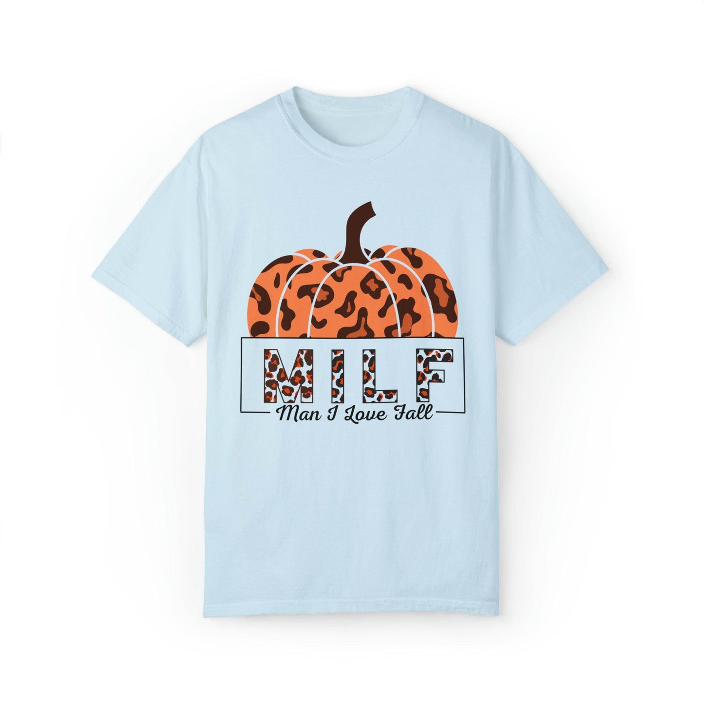 Man I love Fall Gift for Fall Funny fall shirts gift Pumpkin comfort colors - Giftsmojo