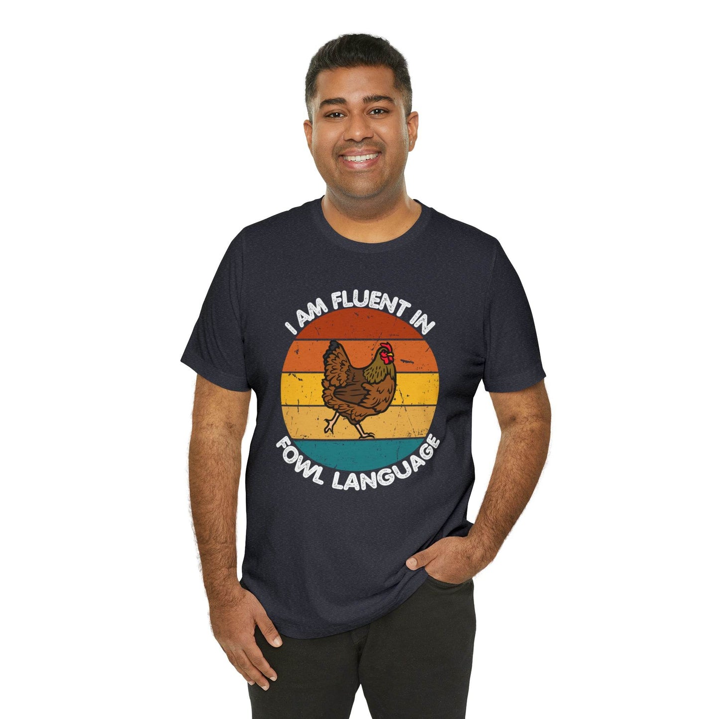 Fluent in Fowl Language shirt, Chicken Shirt Chicken Tee Chicken Owner Gift - Gift For Chicken Lover gift - Giftsmojo