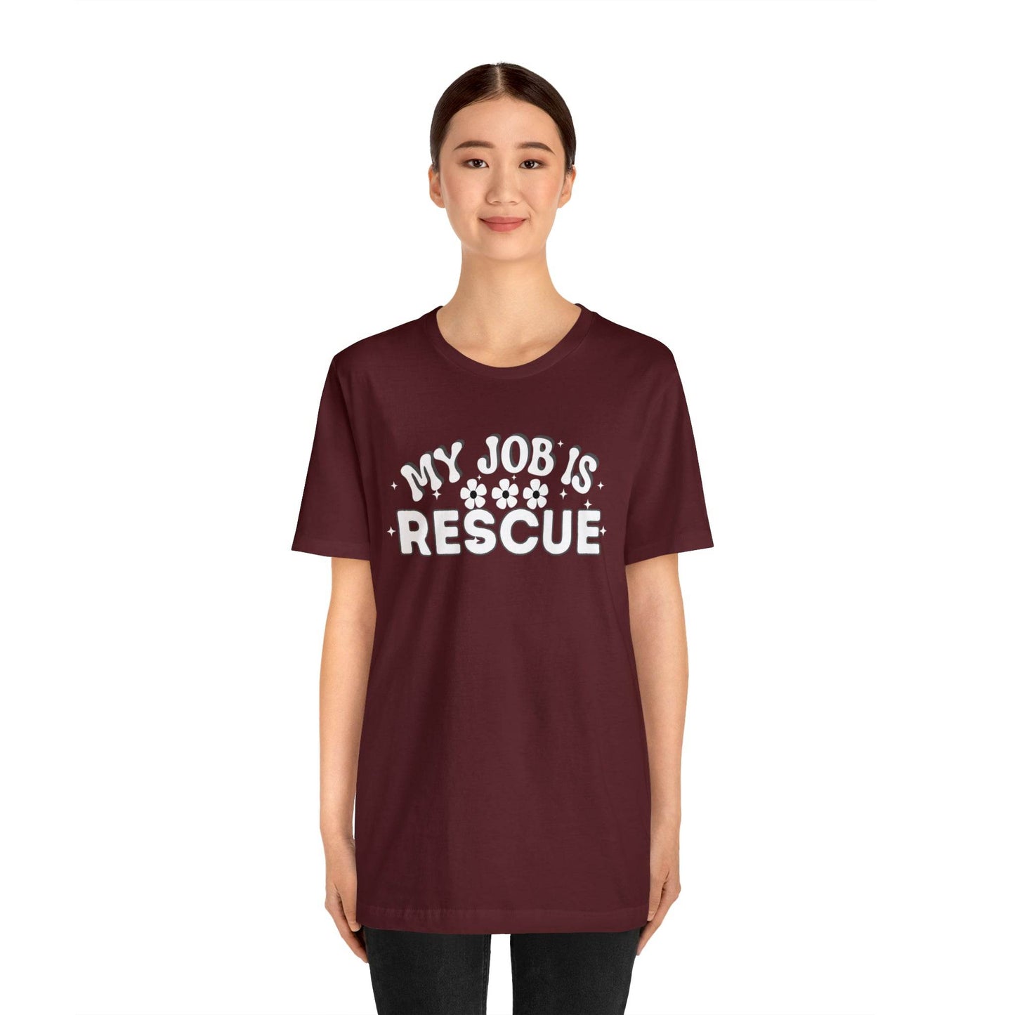 My Job is Rescue Shirt Firefighter Shirt Coast Guard Shirt - Giftsmojo
