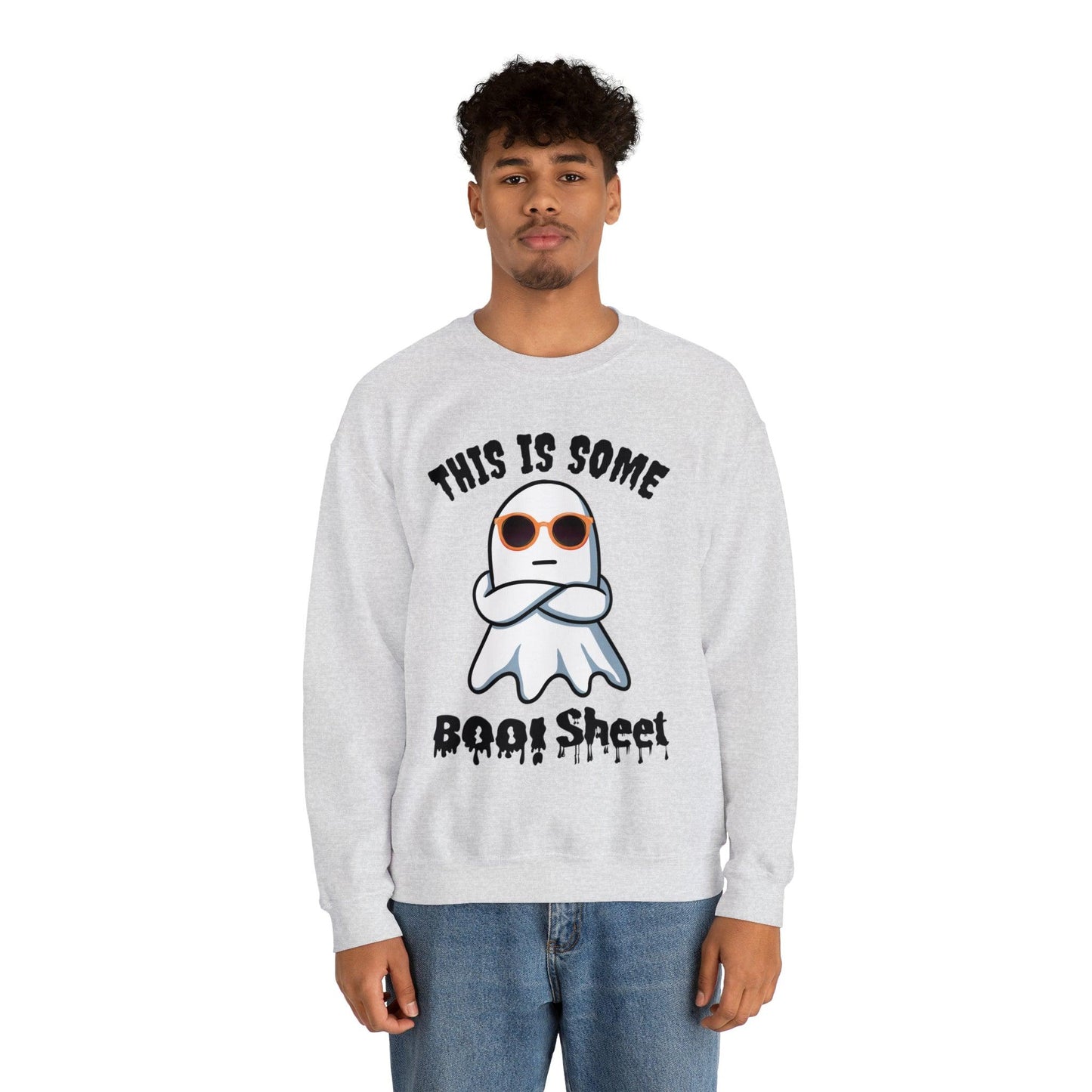 This Is Some Boo Sheet Funny HalloweenSweatshirt Funny Halloween Costume Spooky Season Tee Boo Ghost Sweatshirt Gift for Birthday Christmas