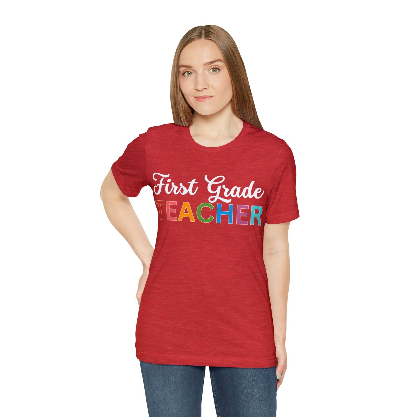 First Grade Teacher Shirt, Teacher Shirt, Teacher Appreciation Gift for Teachers - Giftsmojo