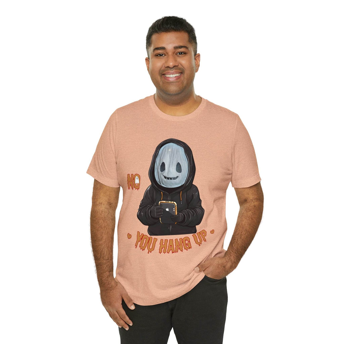 Halloween Shirt No You Hang Up Scary Halloween Costume Fall shirt Spooky Vibes Shirt - Giftsmojo