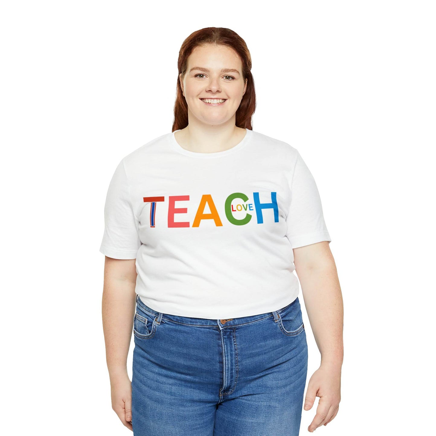 I Teach Love Shirt, Teacher Shirt, Teacher Appreciation Gift for Teachers - Giftsmojo
