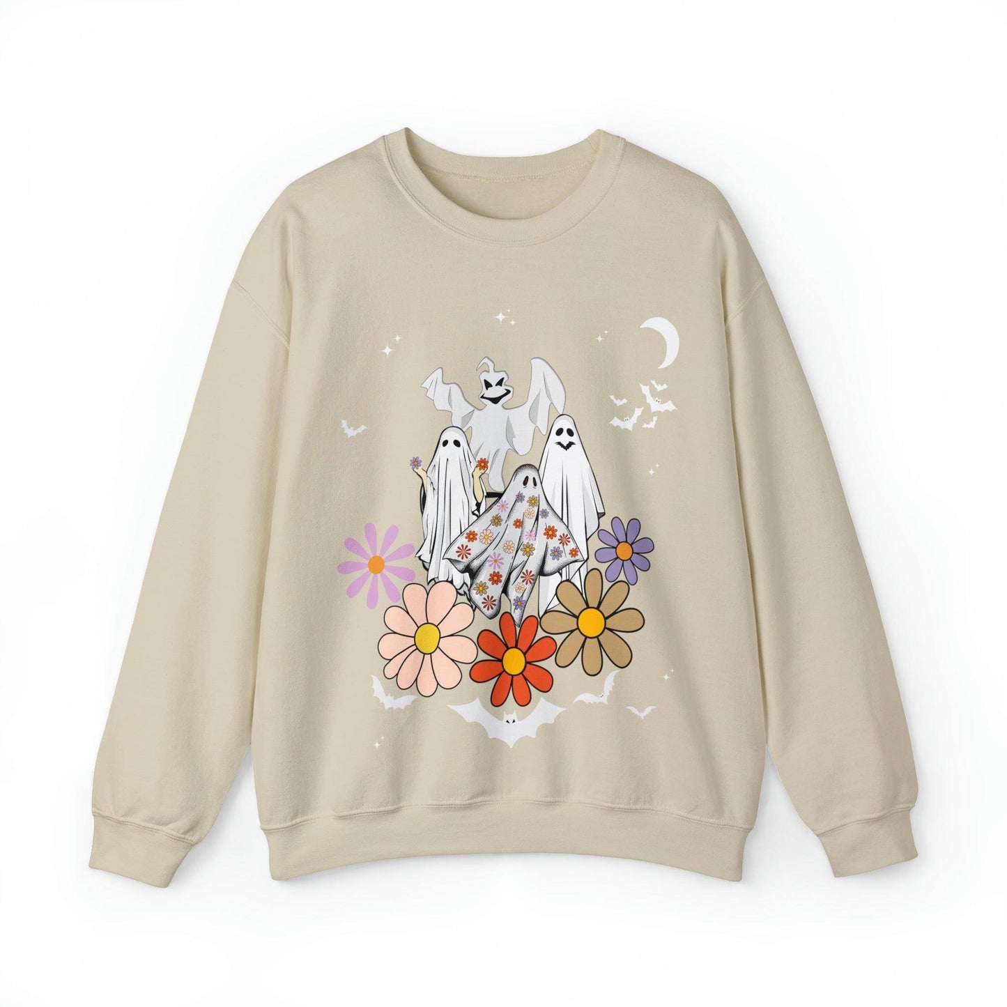Retro Floral Ghost Halloween Costume: Timeless Elegance and Spooky Thrills - Giftsmojo