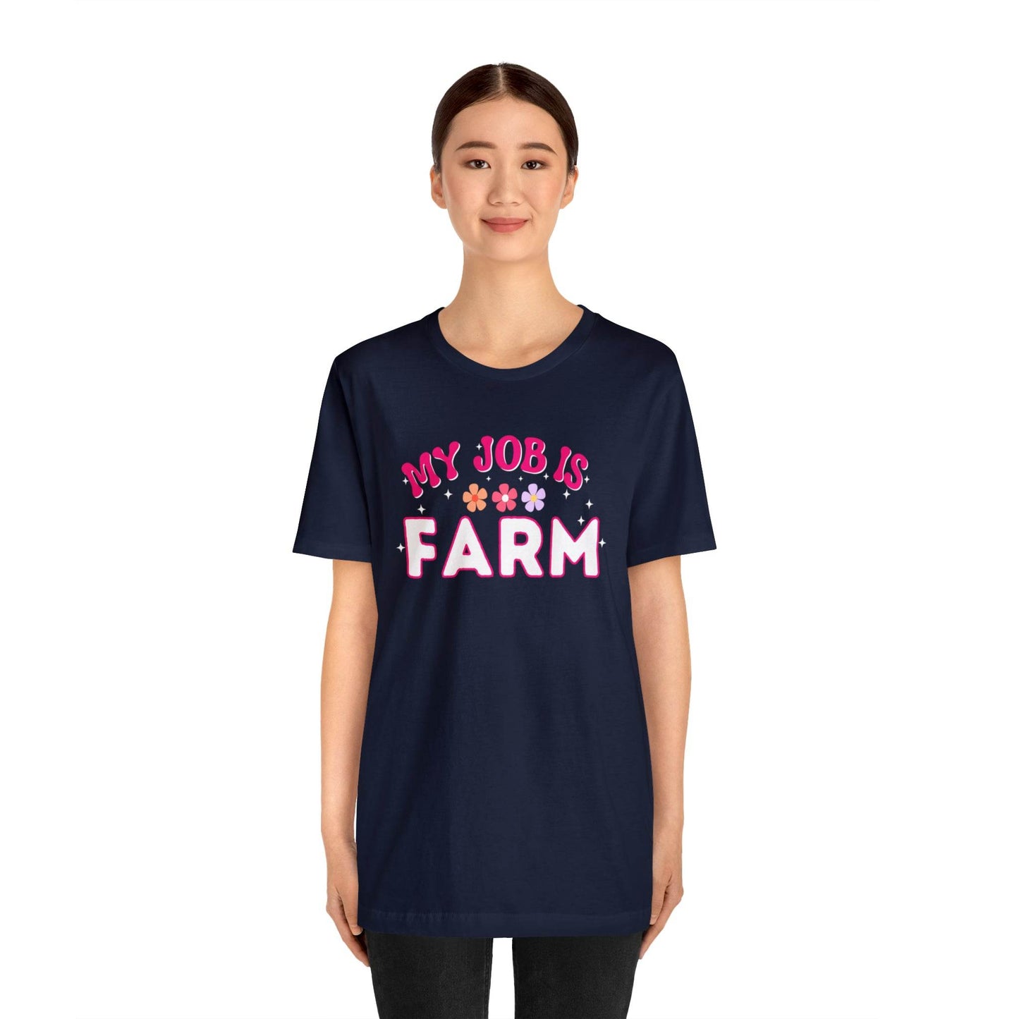 My Job is Farm Shirt Farmer Shirt Farming Shirt Homestead Gardening Shirt - Giftsmojo