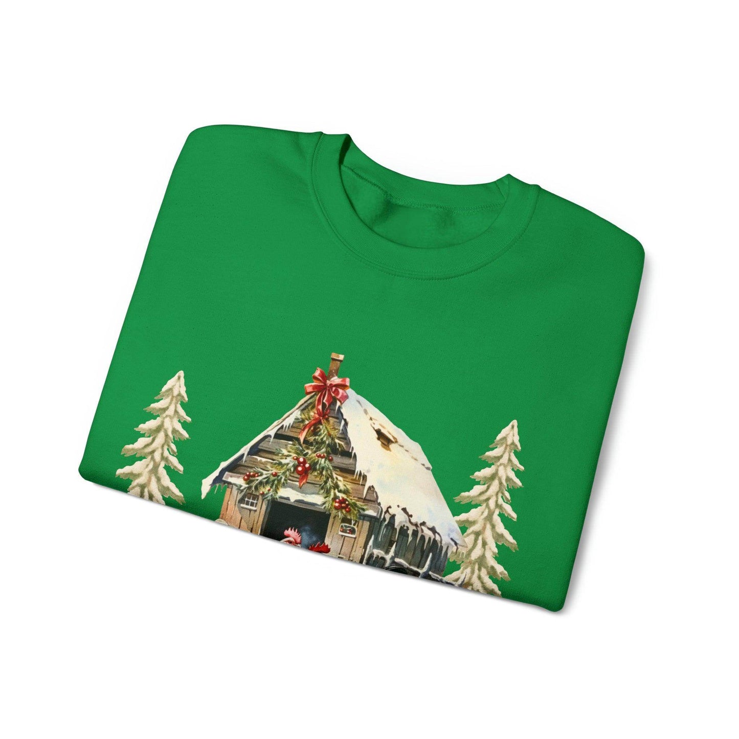 Making A List Chicken It Twice Christmas Sweatshirt Christmas on The Farm Sweatshirt Christmas Farm Sweatshirt Christmas Sweater Trendy Christmas Shirt Farmers - Giftsmojo