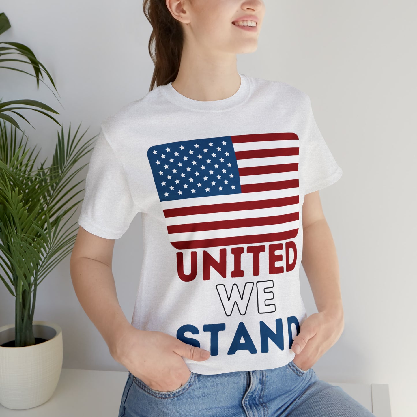 United We Stand shirt, USA Flag shirt, 4th of July shirt, Independence Day