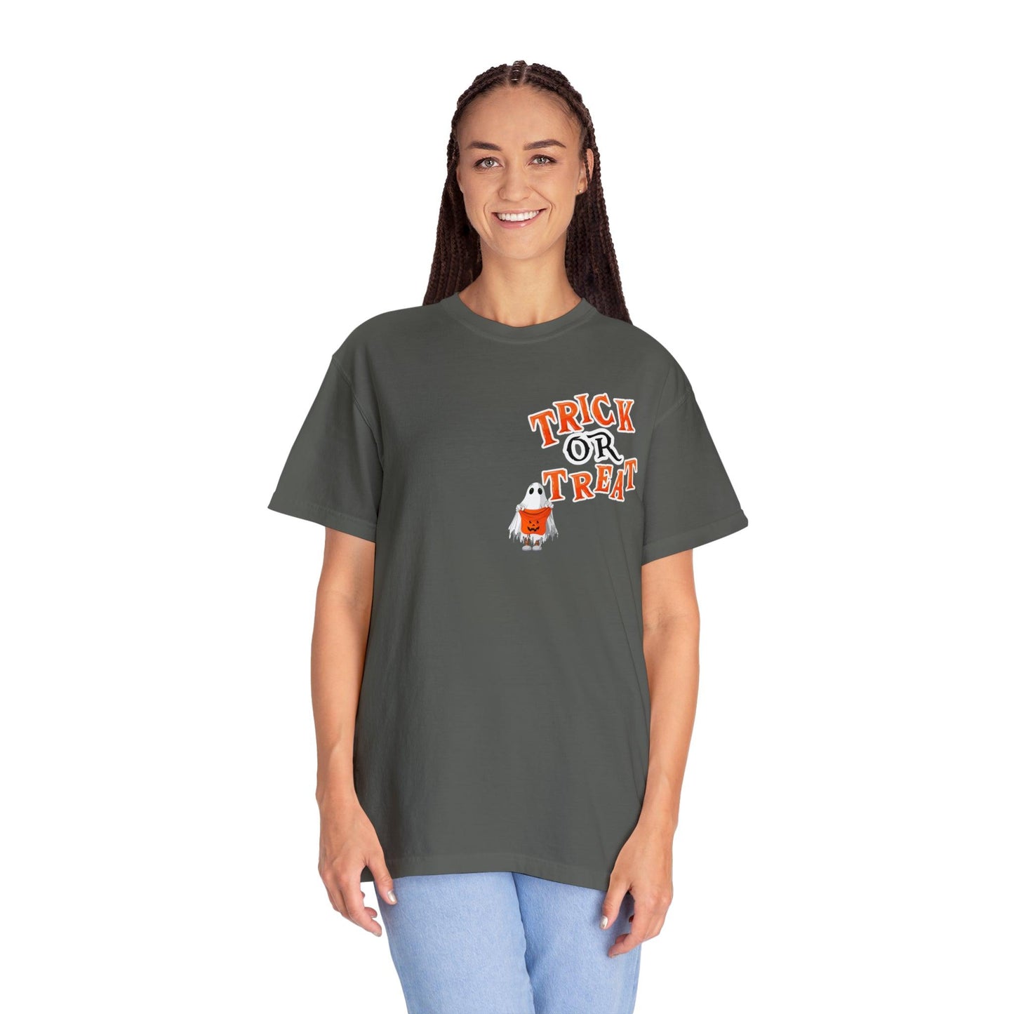 Retro Halloween Tshirt, Trick or Treat Shirt Vintage Shirt Halloween Shirt Cute Spooky Shirt, Halloween Gift Halloween T-shirt