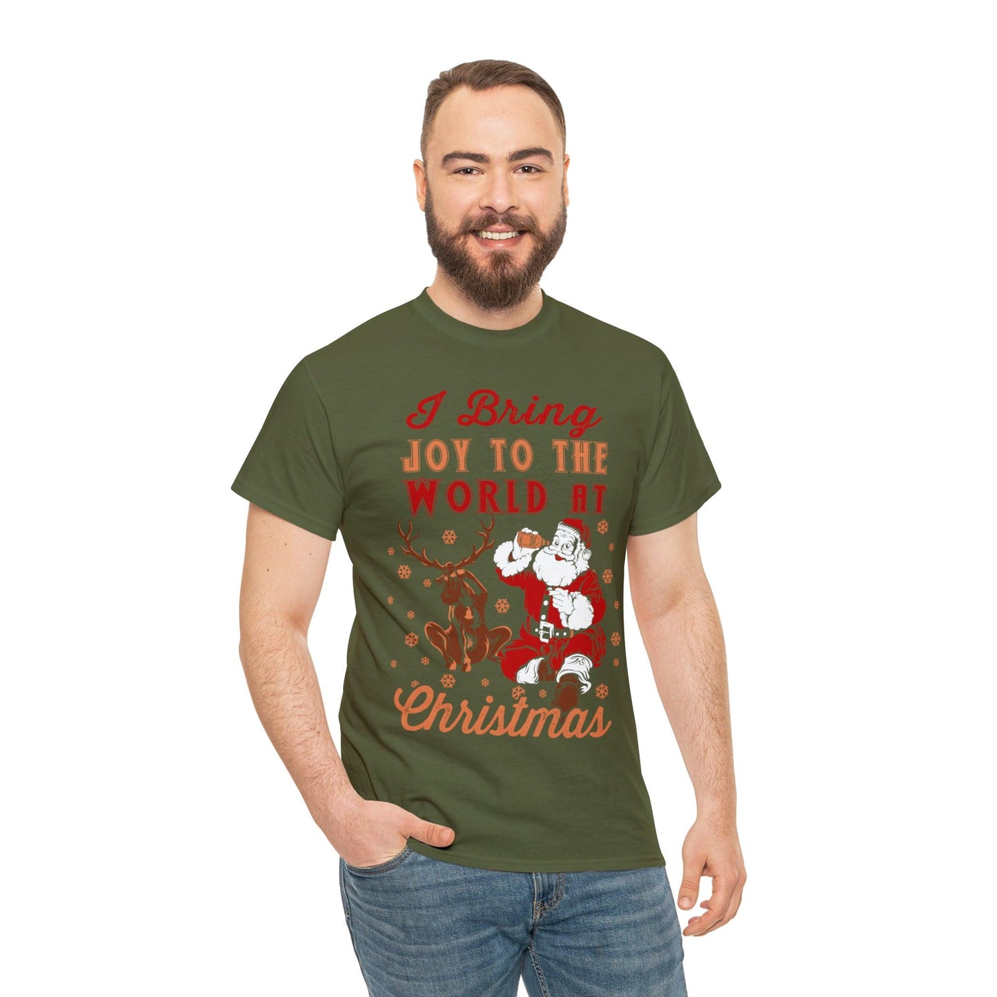 I bring Joy to the World at Christmas Shirt, Christmas Tee Christmas outfit, Christmas gifts