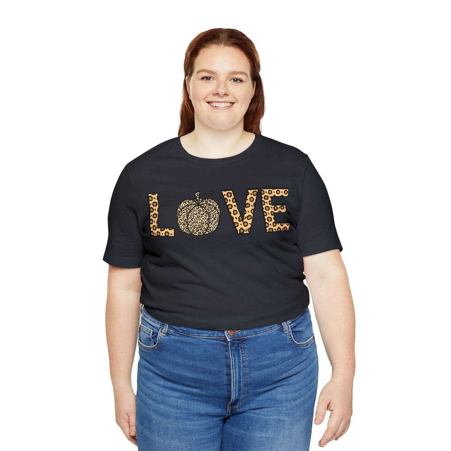 Embrace the Wild - Fall Leopard Print Shirt Leopard Print Love Fall - Pumpkin shirt - autumn shirt - Giftsmojo