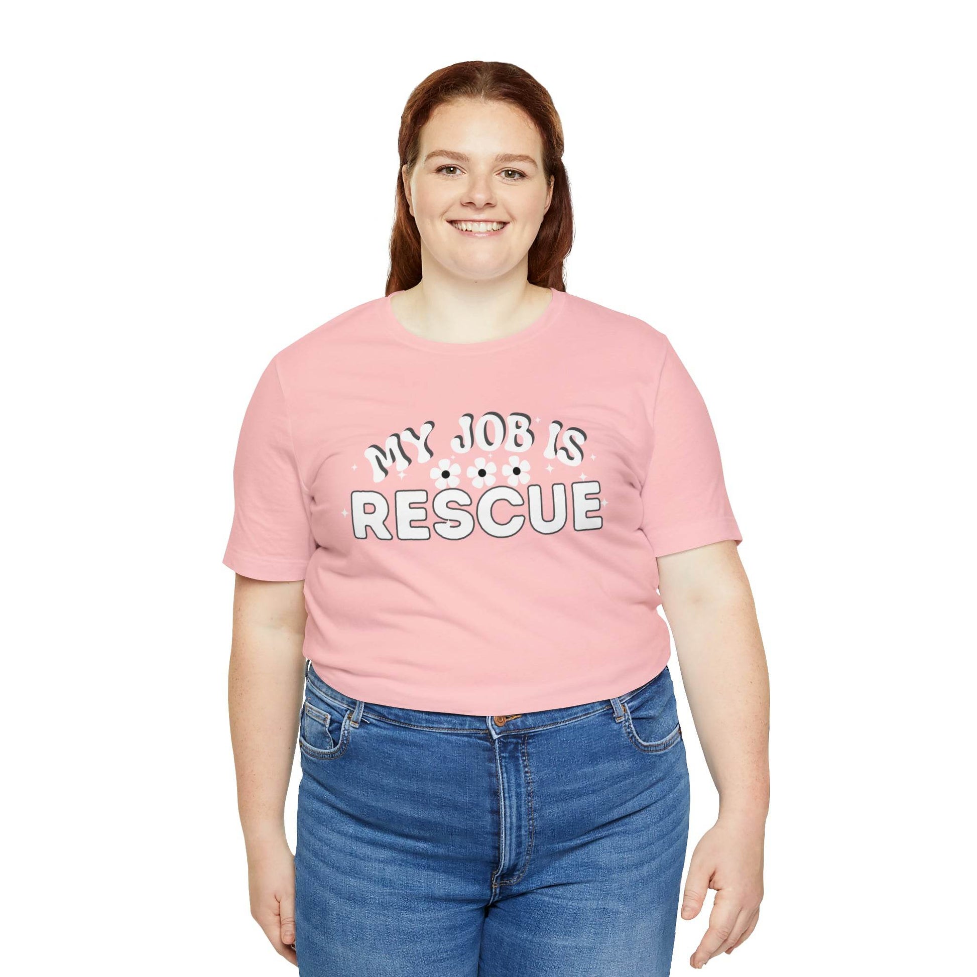 My Job is Rescue Shirt Firefighter Shirt Coast Guard Shirt - Giftsmojo