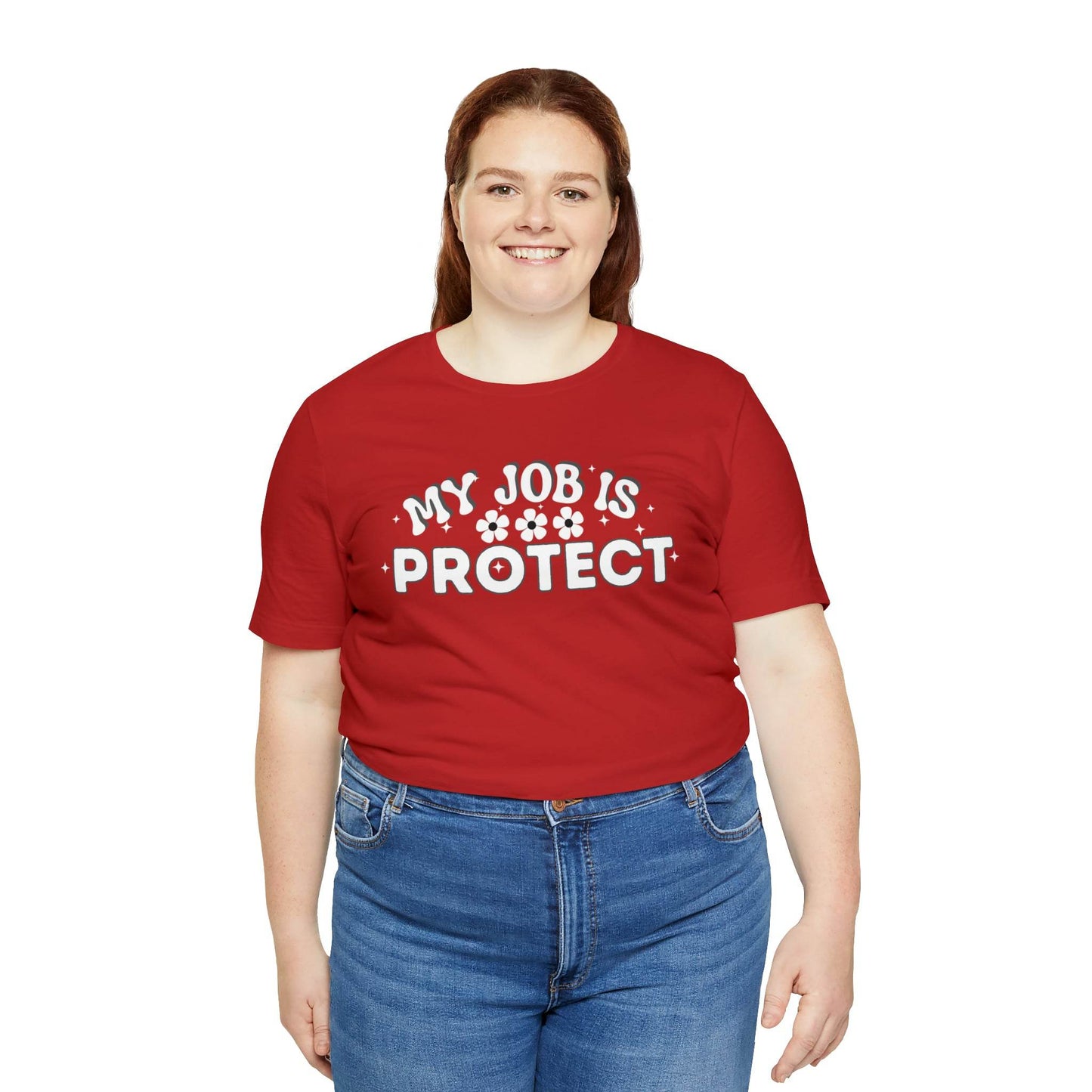 My Job is Protect Shirt Police Shirt Security Shirt Dad Shirt Mom Shirt Teacher Shirt Military Shirt - Giftsmojo