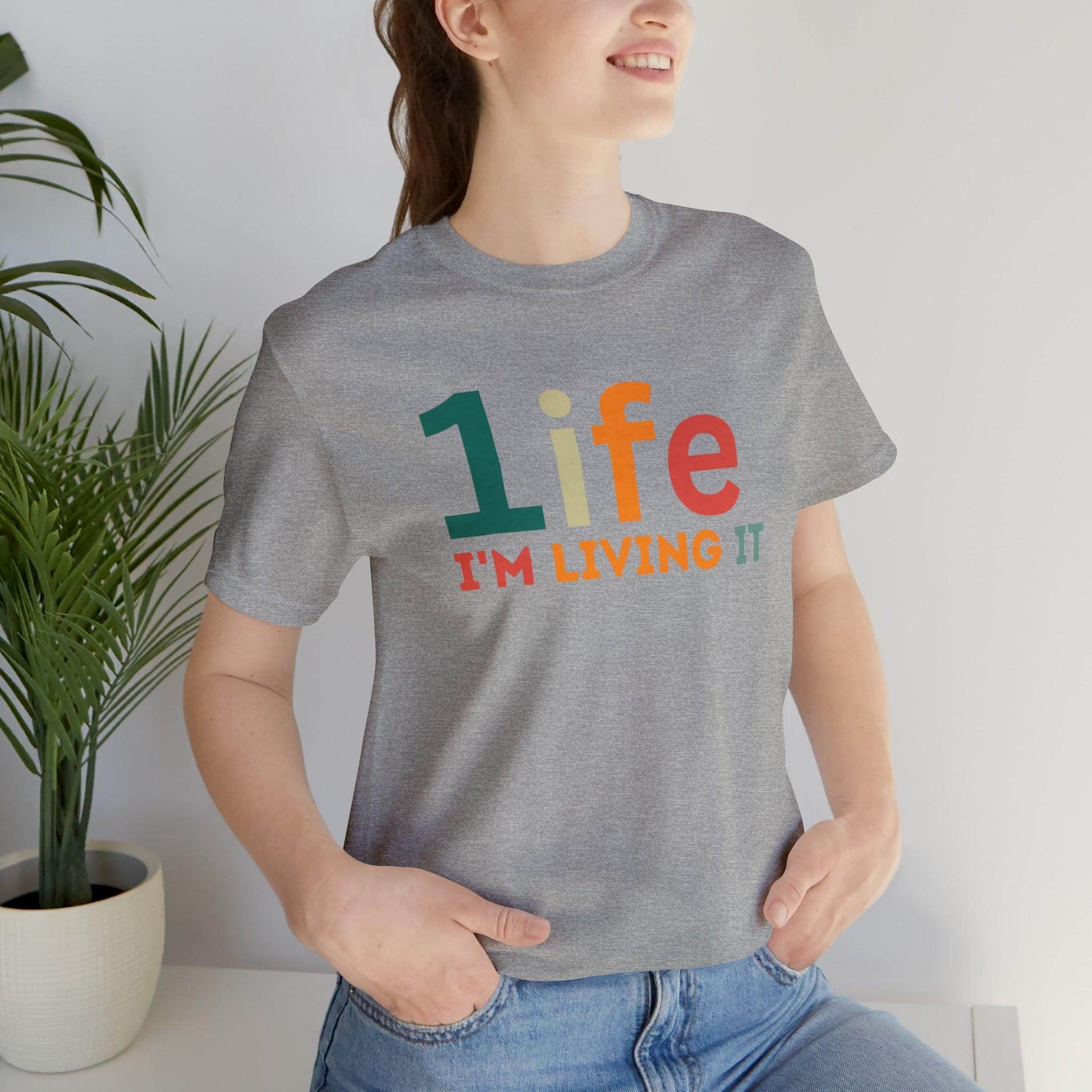 One life Shirt Retro 1life shirt Live Your Life You Only Have One Life To Live Retro Shirt - Giftsmojo