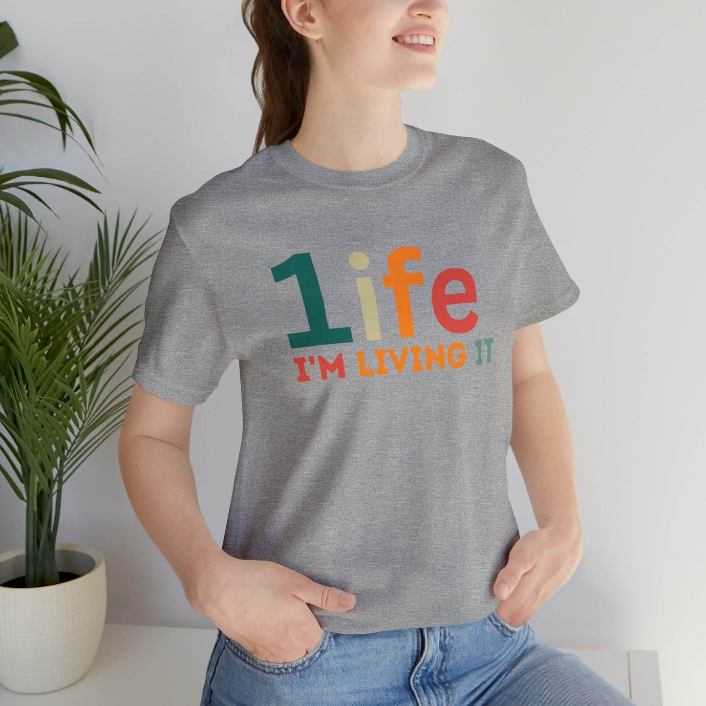 One life Shirt Retro 1life shirt Live Your Life You Only Have One Life To Live Retro Shirt - Giftsmojo