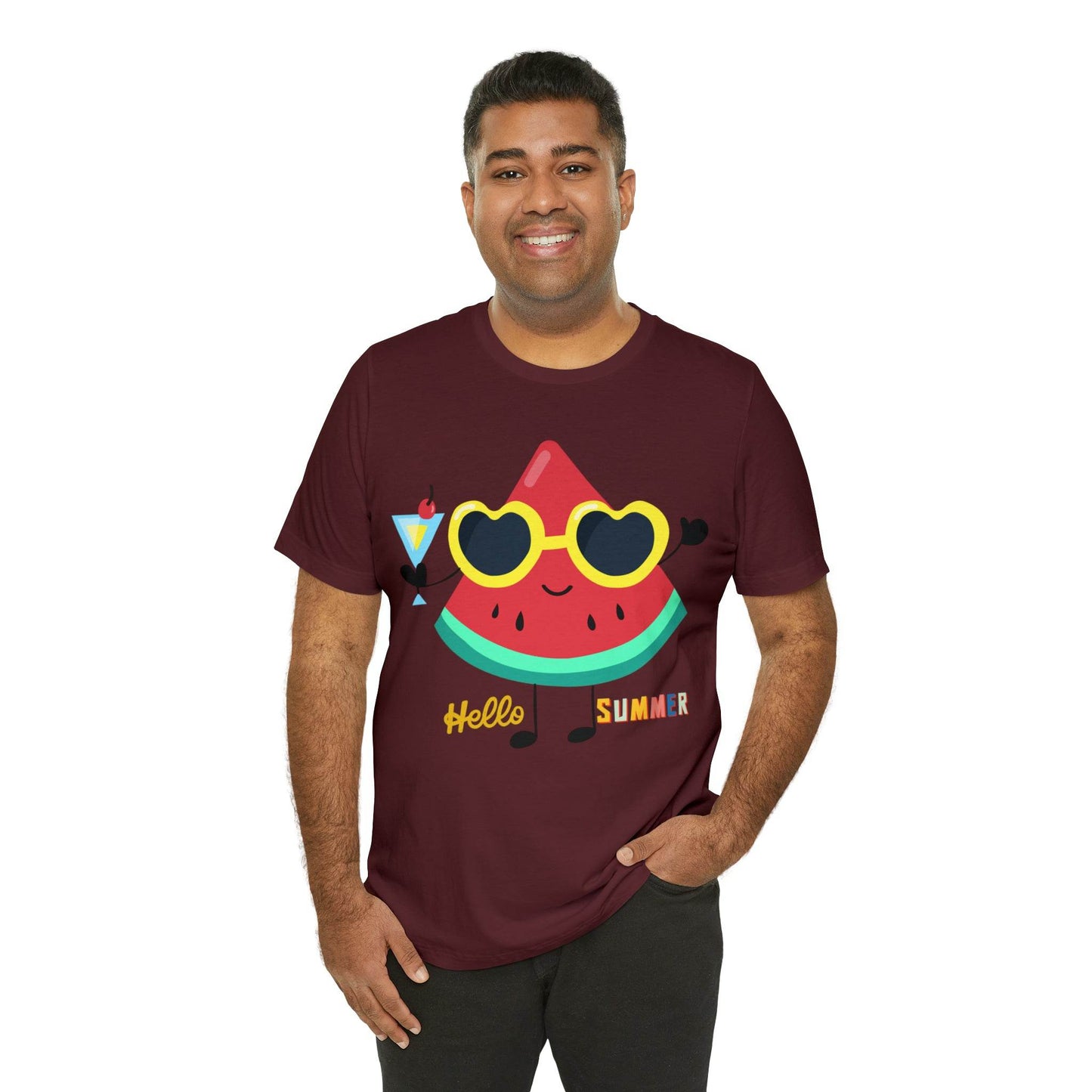 Funny Hello Summer Shirt, Water Mellon shirt, Summer shirts for women and men - Giftsmojo