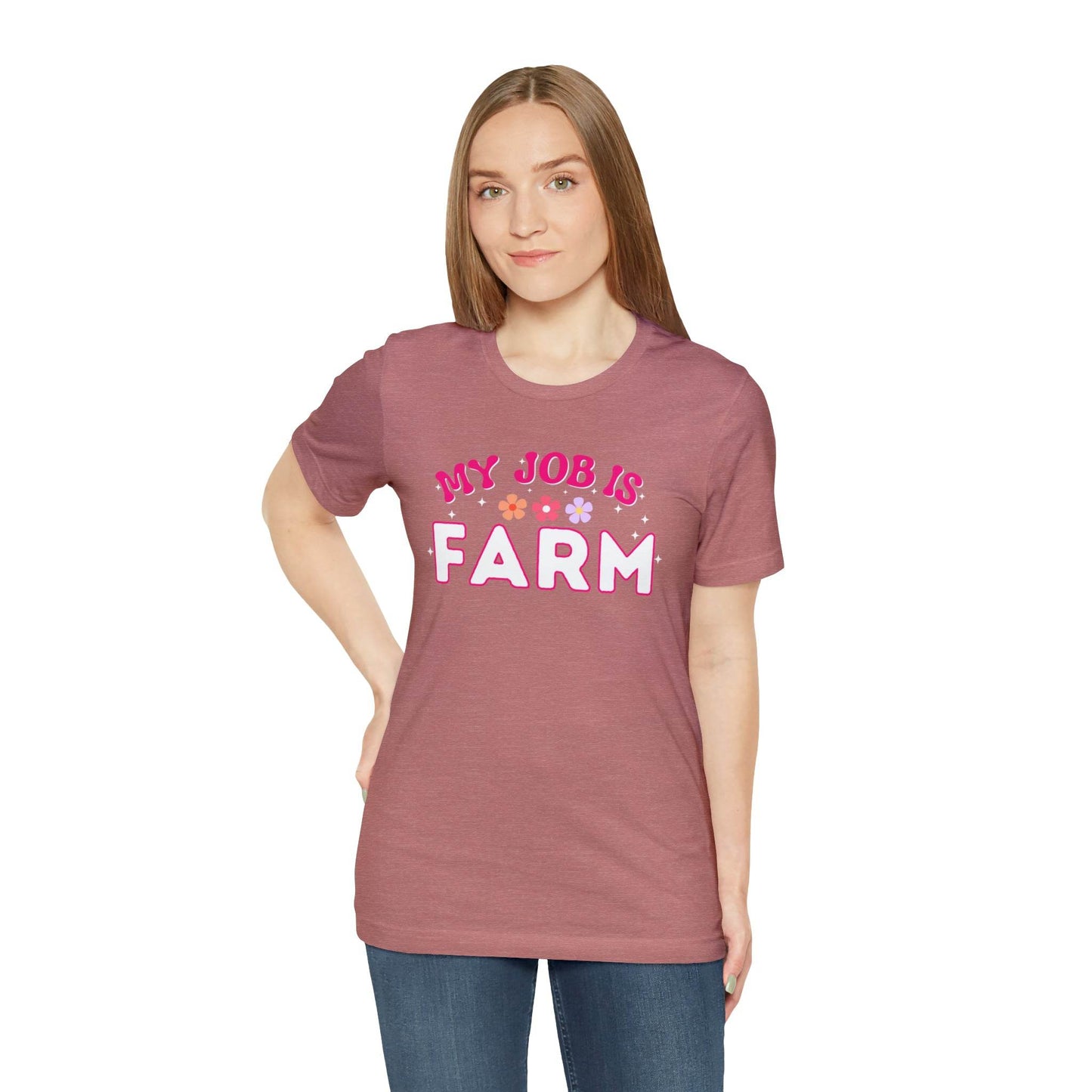 My Job is Farm Shirt Farmer Shirt Farming Shirt Homestead Gardening Shirt - Giftsmojo