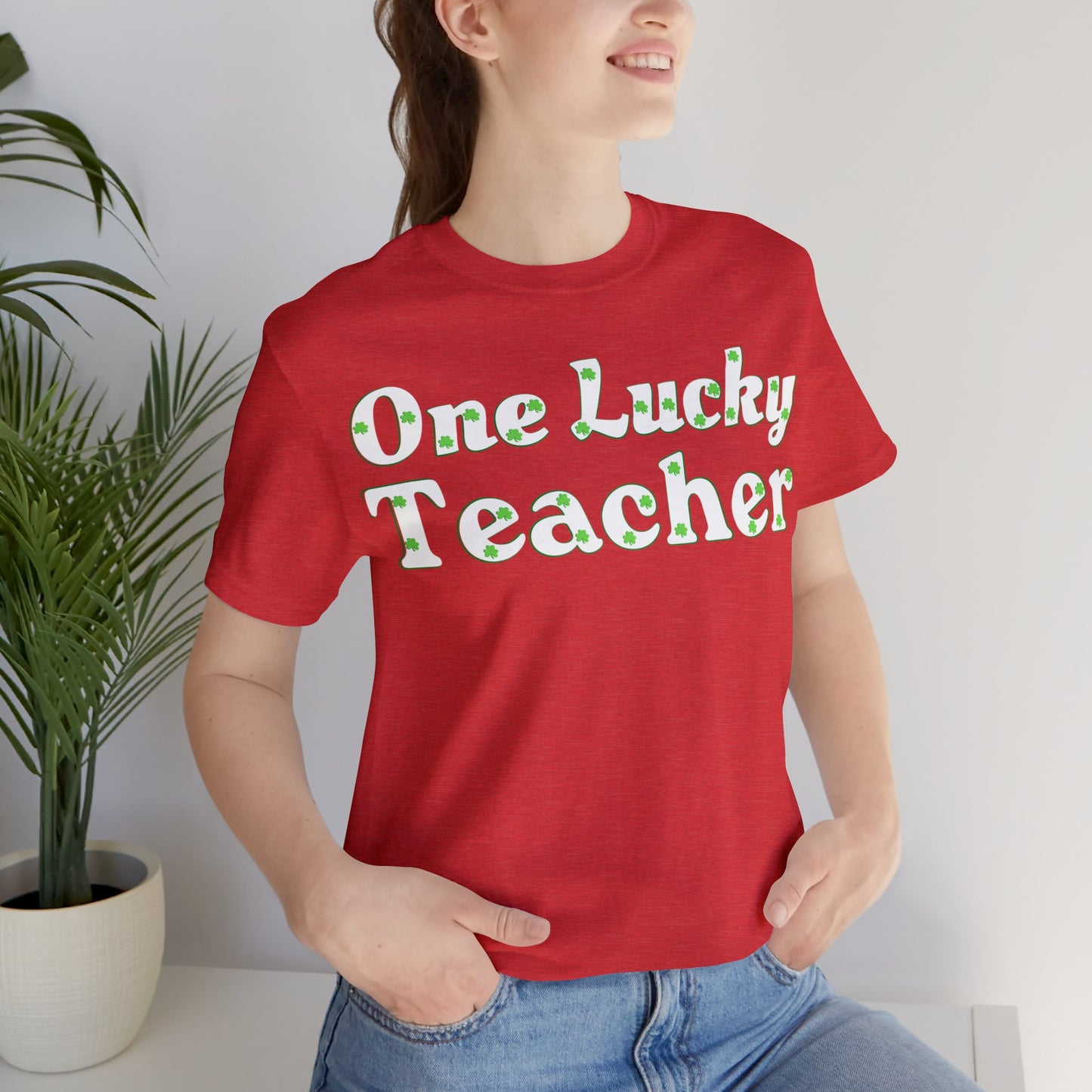 One Lucky Teacher Shirt feeling Lucky St Patrick's Day shirt