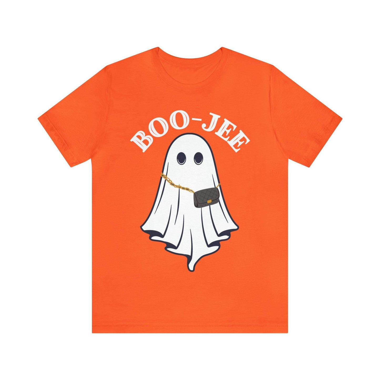 Cute Boo-Jee Ghost Halloween Shirt Vintage Ghost Halloween Costume Scary Halloween Tshirt, Vintage Shirt Boujee Halloween Tee - Giftsmojo