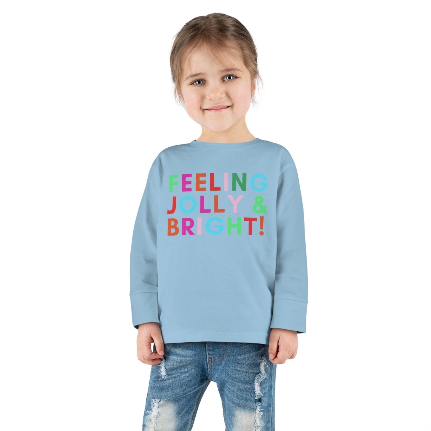 Toddler Christmas Shirt Toddler Christmas Long Sleeve Tee Kids Christmas Gift - Giftsmojo