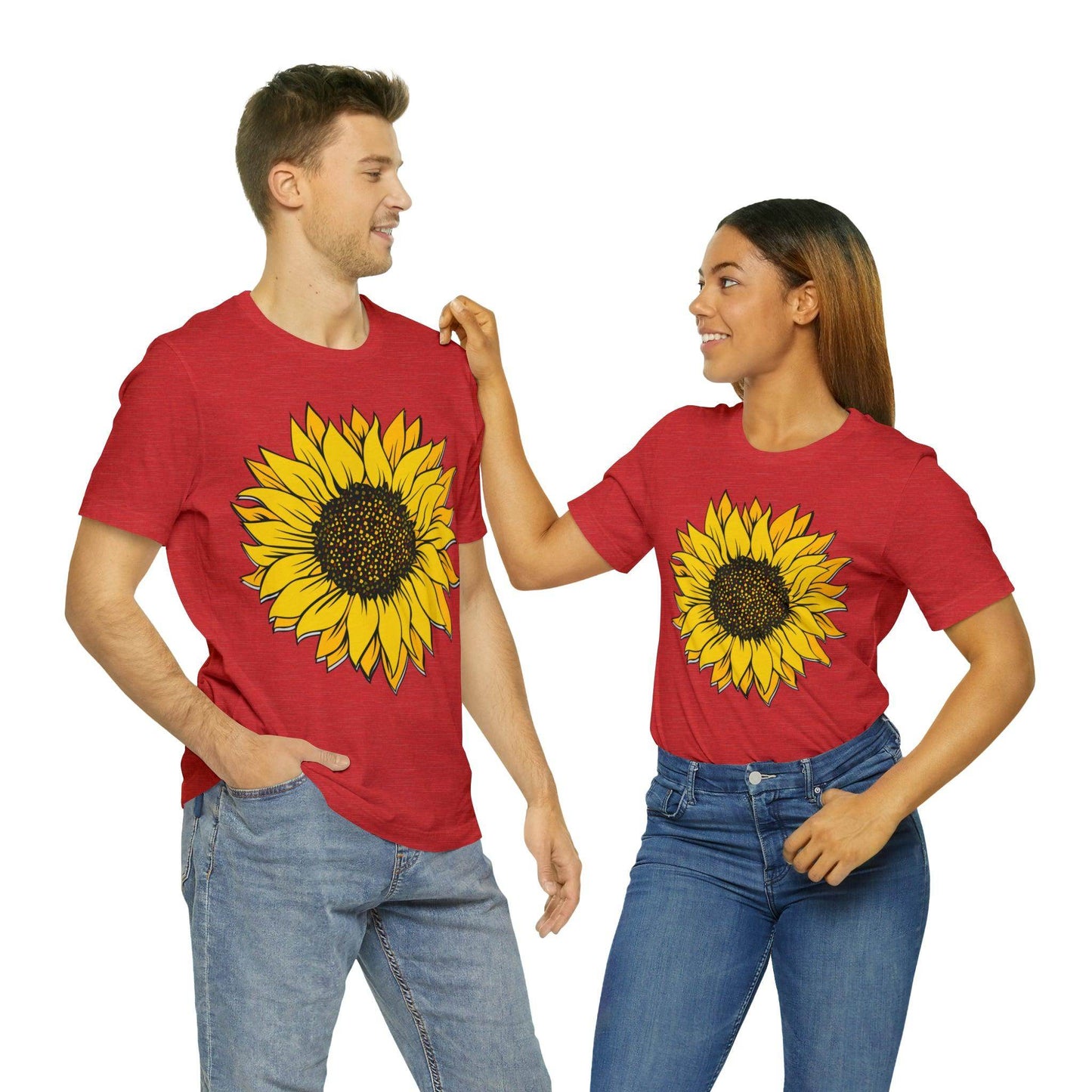 Sunflower Shirt, Floral Tee Shirt, Flower Shirt, Garden Shirt, Womens Fall Summer Shirt Sunshine Tee, Gift for Gardener, Nature lover shirt - Giftsmojo