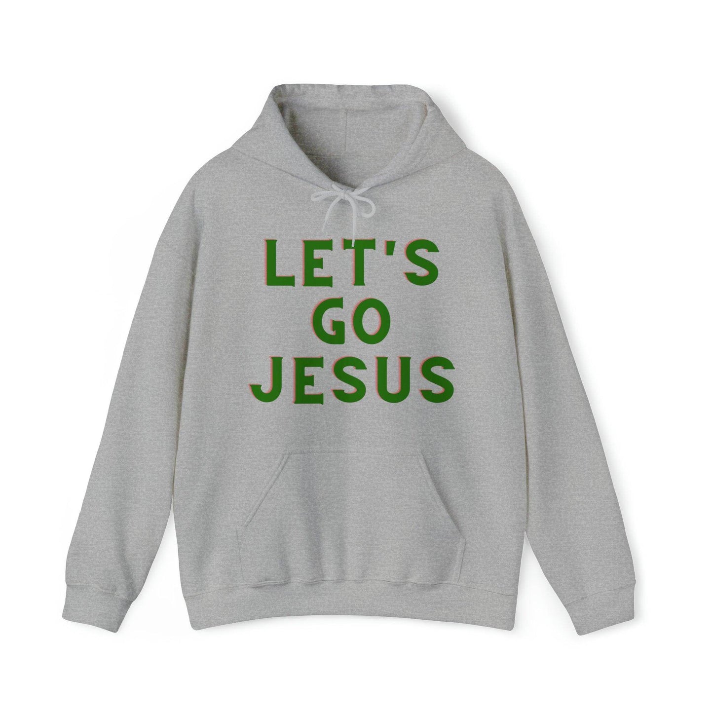 Let's Go Jesus Hooded Sweatshirt Funny Christian Shirt Christian Gift Trendy Christian Sweatshirt Religious Sweatshirt Jesus Hoodie Faith Shirt - Giftsmojo