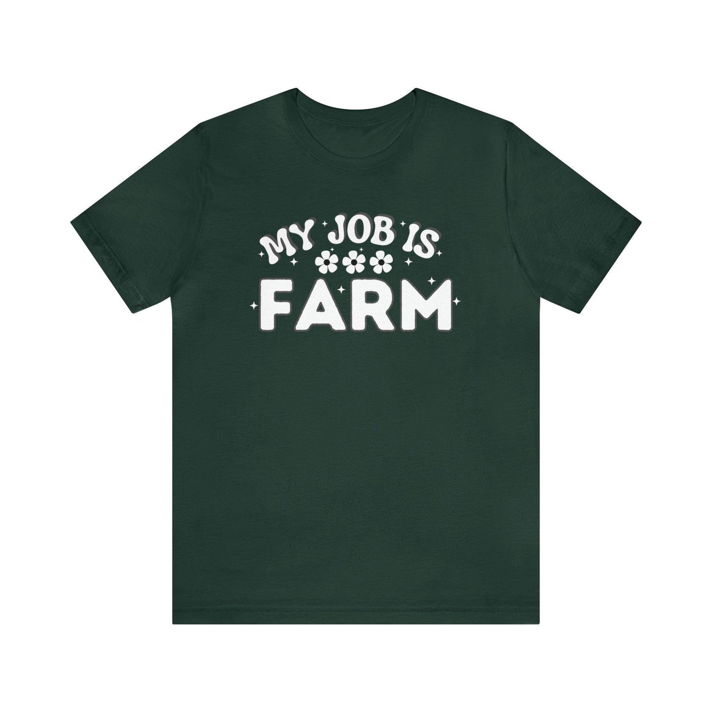 My Job is Farm Shirt Farmer Shirt Farming Shirt Homestead Gardening Shirt Farmers, Farmhand, Livestock Farmer, Crop Grower Horticulturist, Animal Scientist, Agricultural Engineer Environmental Scientist,  - Giftsmojo