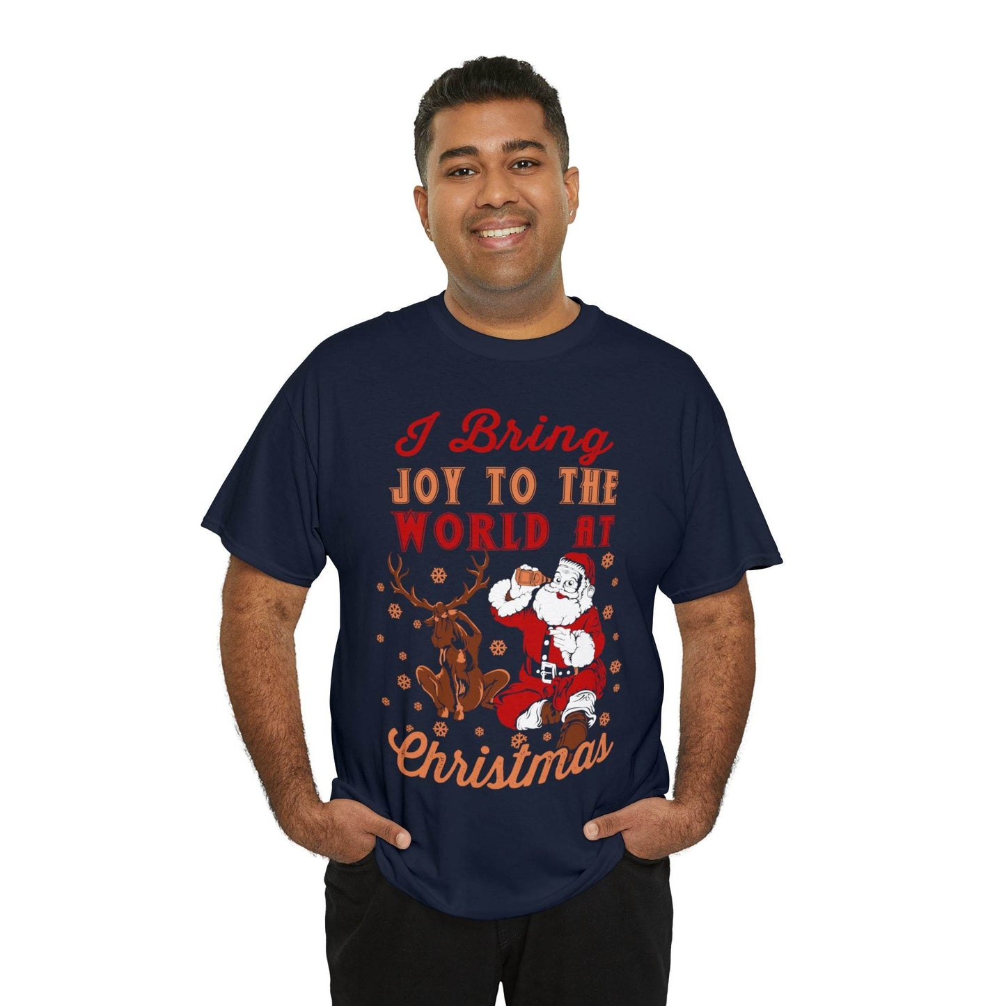 I bring Joy to the World at Christmas Shirt, Christmas Tee Christmas outfit, Christmas gifts - Giftsmojo