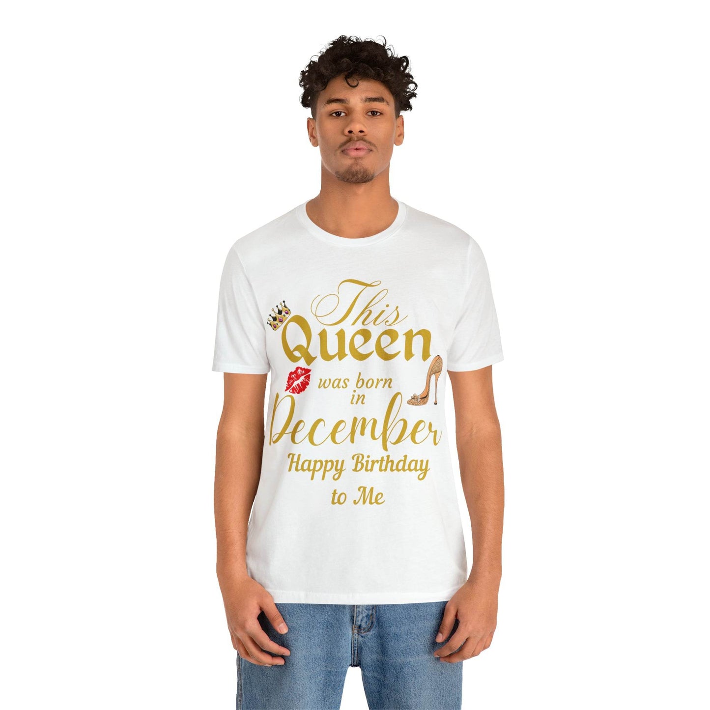 Birthday Queen Shirt, Gift for Birthday, This Queen was born in December Shirt, Funny Queen Shirt, Funny Birthday Shirt, Birthday Gift - Giftsmojo