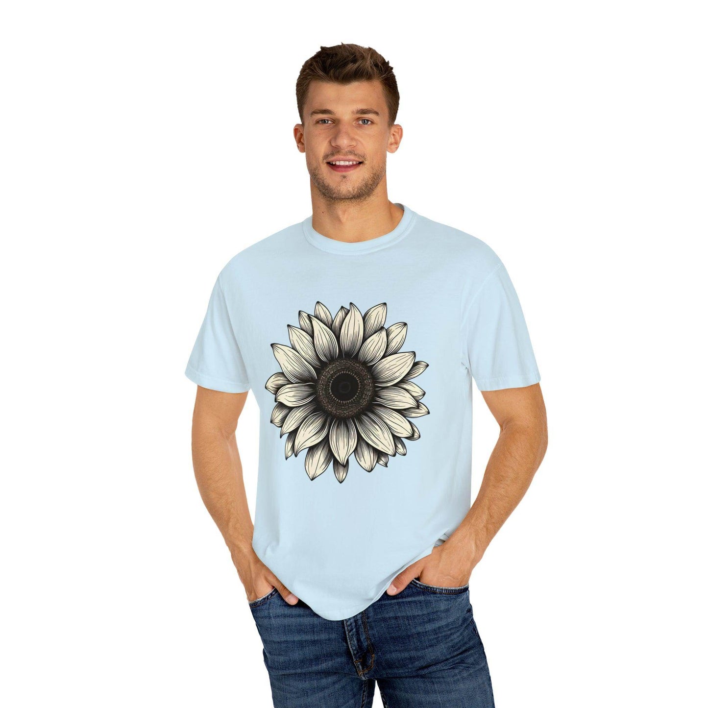 Sunflower Shirt Flower Shirt Aesthetic, Floral Graphic Tee Floral Shirt Flower T-shirt, Wild Flower Shirt Gift For Her Wildflower T-shirt - Giftsmojo