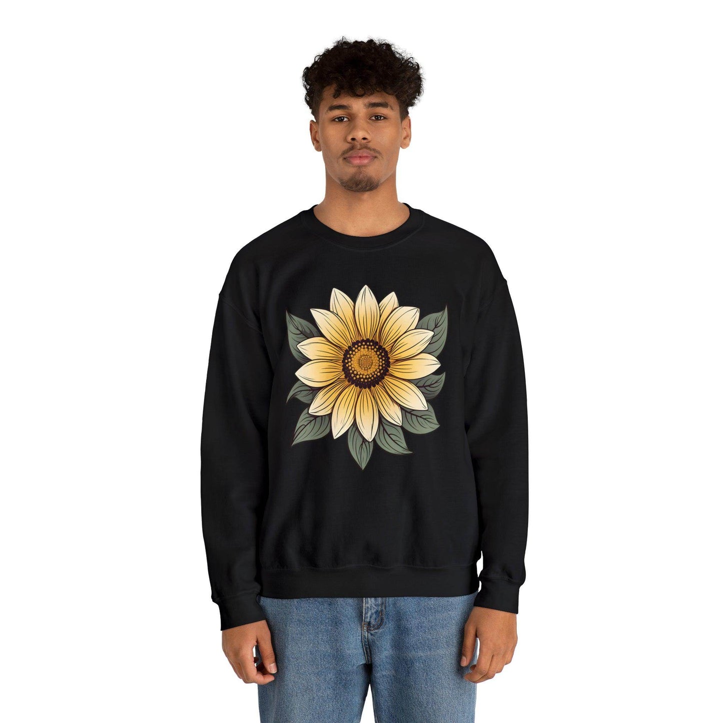 Flower Sweatshirt, Floral Sweatshirt Flower Sweatshirt Flower Sweater, Flower Shirt, Floral Print, Flower TShirt, Perfect Mothers Day Gift - Giftsmojo