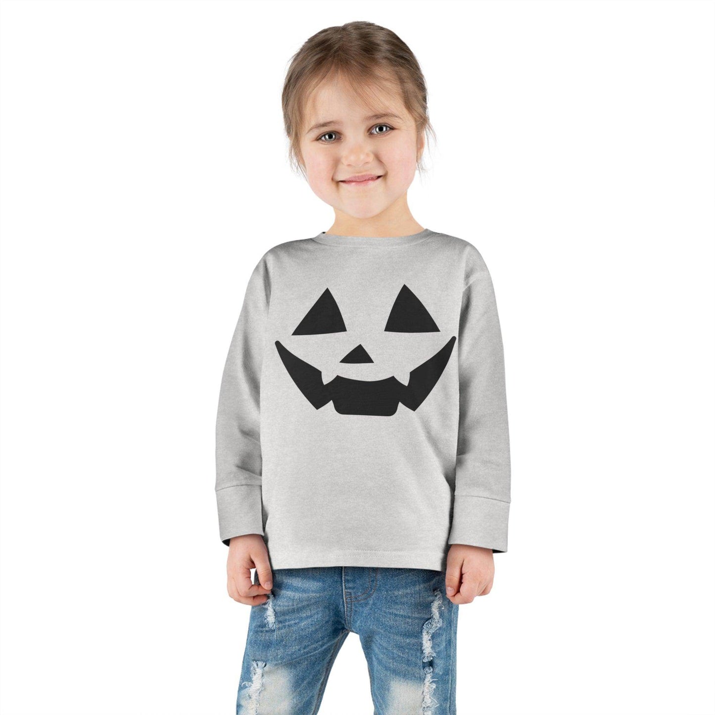 Kids Scary Faces Halloween Pumpkin Face Shirt Kids Jack O Lantern Shirt Kids Halloween Shirt Kids Long Sleeve Trick or Treat Outfit for Halloween - Giftsmojo