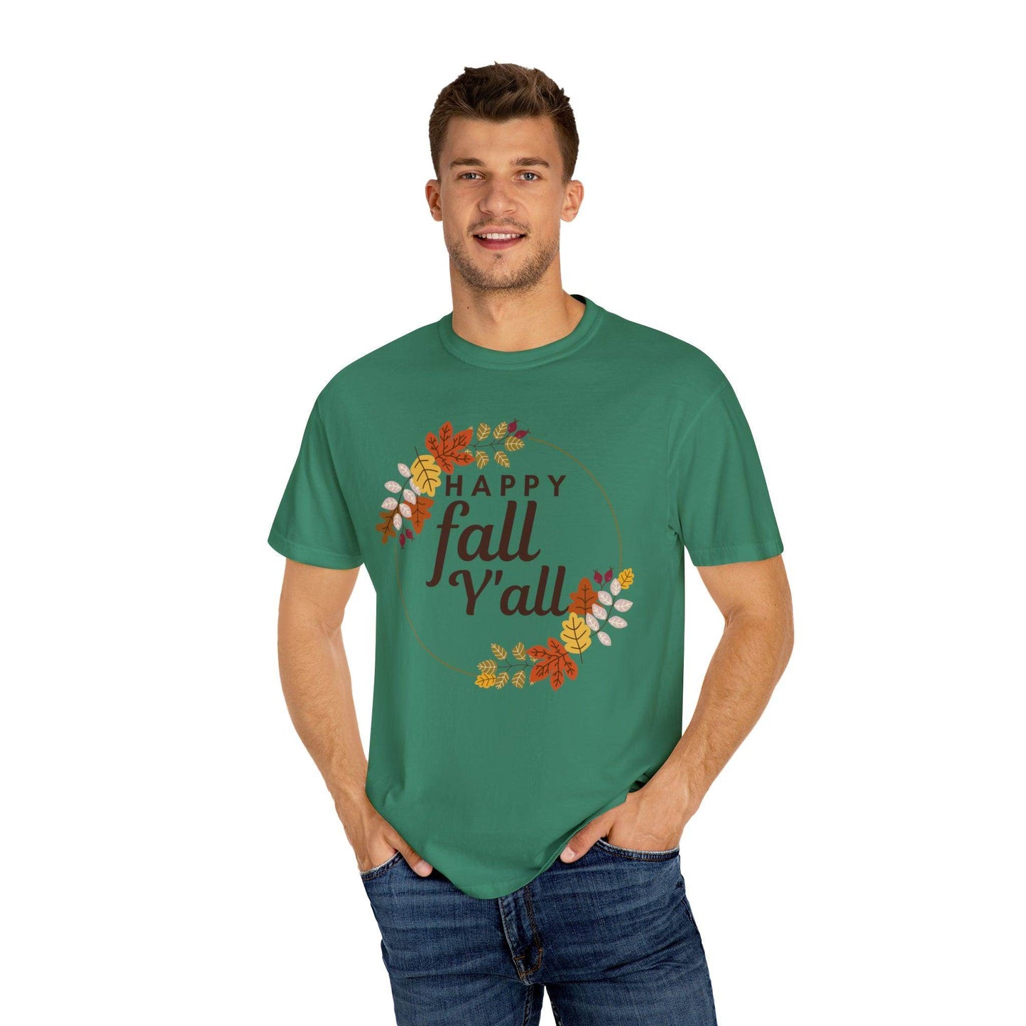 Happy Fall Y'all Gift for Fall, Funny Fall Shirts Gift, Autumn Tee, Fall Tshirt - Giftsmojo