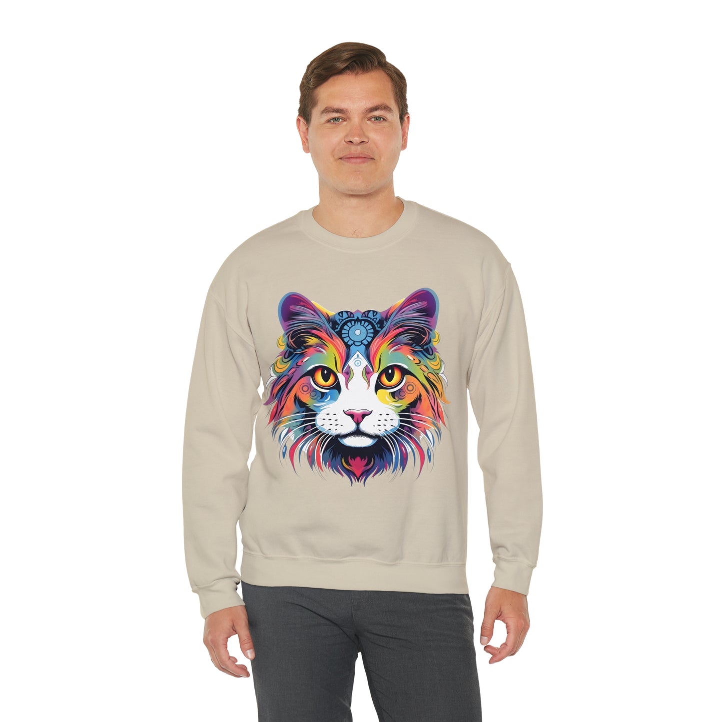 Vintage Cat Lover Sweater Animal Lover Gift Cat Mom Gift Cat Lover Gift Cat Mom Sweatshirt Retro Cat Sweatshirt Cat Crewneck Sweatshirt