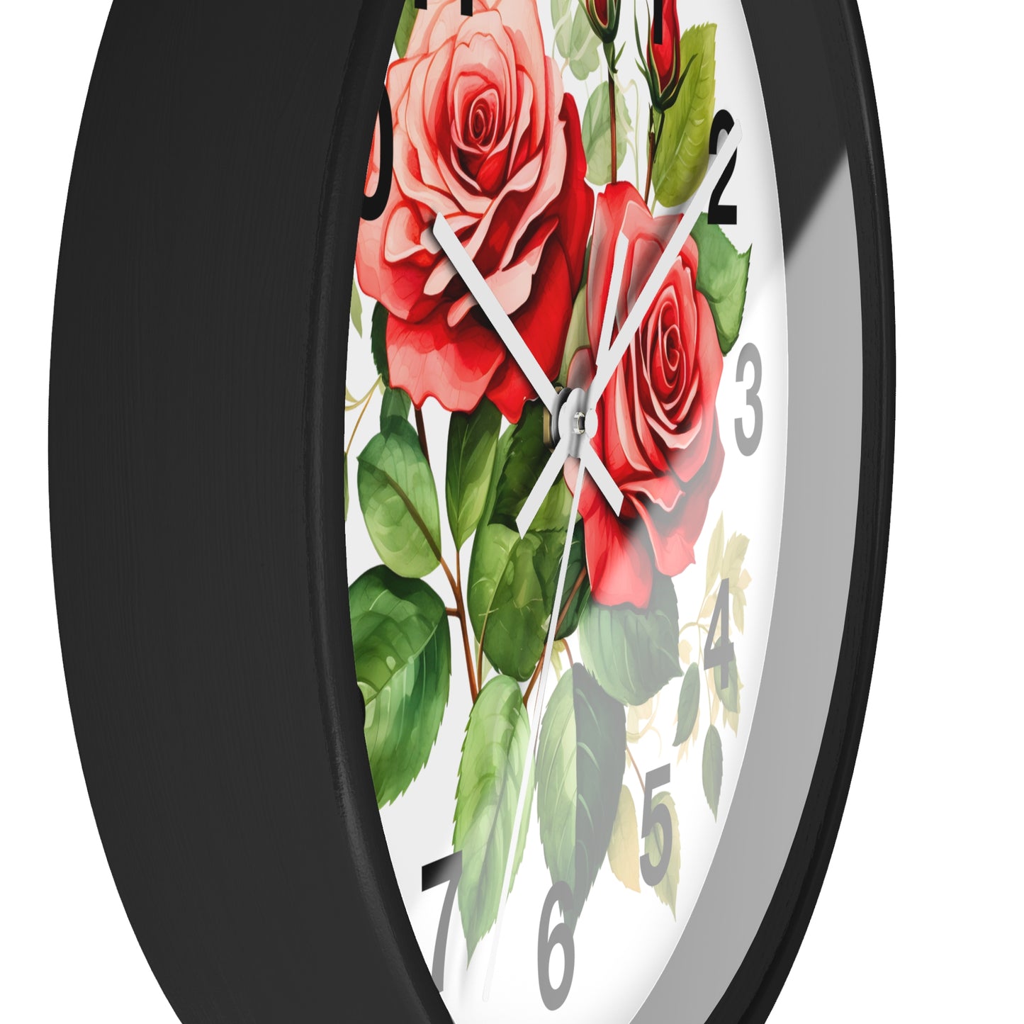 Wall Clock Floral Wall Clock Kids Room Home Decor New Home Gift House Warming Gift