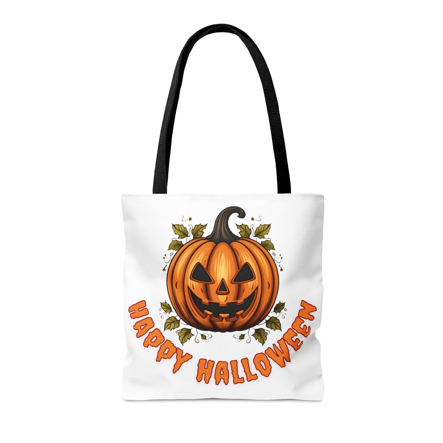 Happy Halloween Bag Trick or Treat Bag Love Fall Pumpkin Tote Bag Cute Market Bag - Aesthetic Bag, Fall Tote Bag, Mom Bag Canvas Bag - Giftsmojo