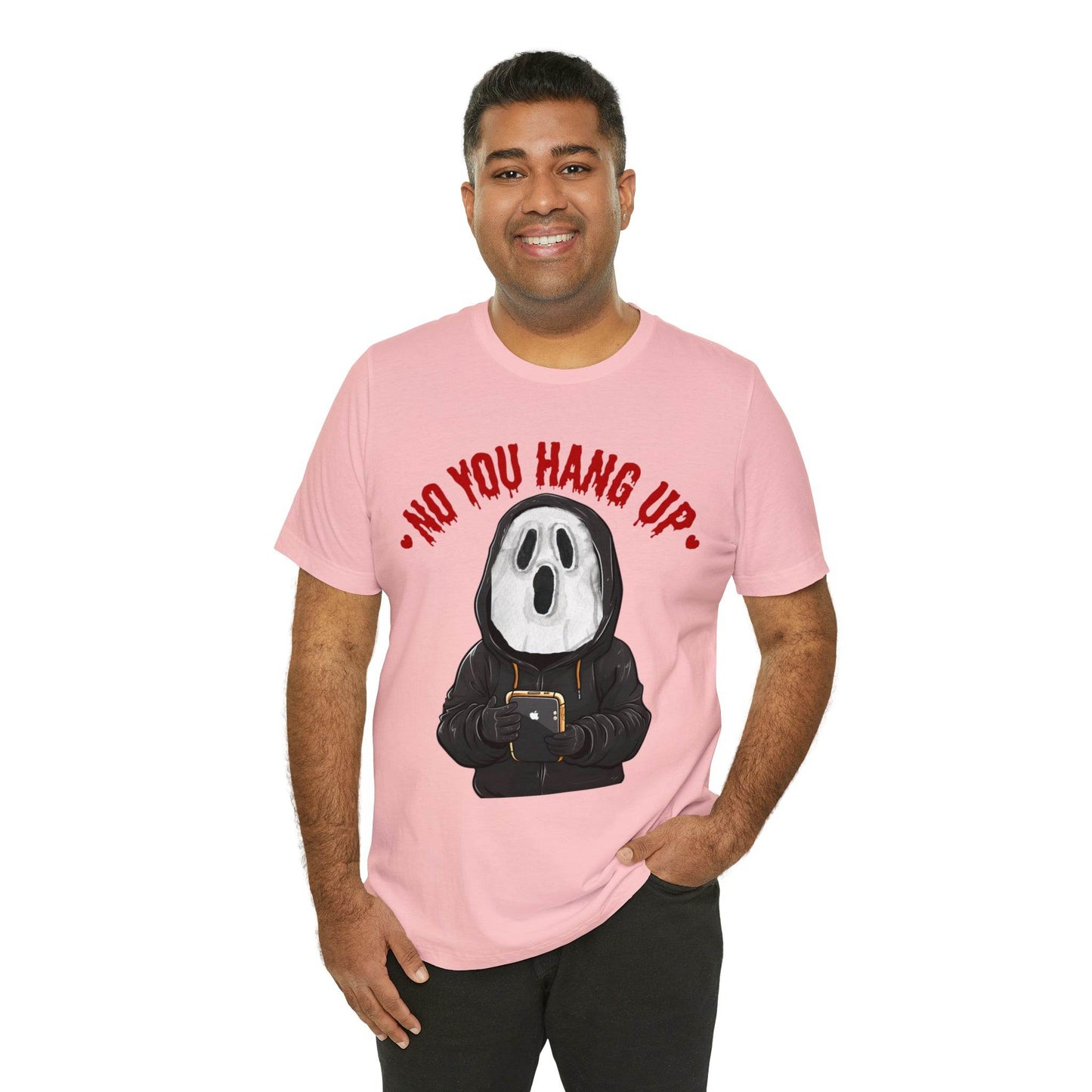 No You Hang Up Scary Halloween Costume Halloween Shirt Playful and Spooky Charm Fall Shirt - Giftsmojo