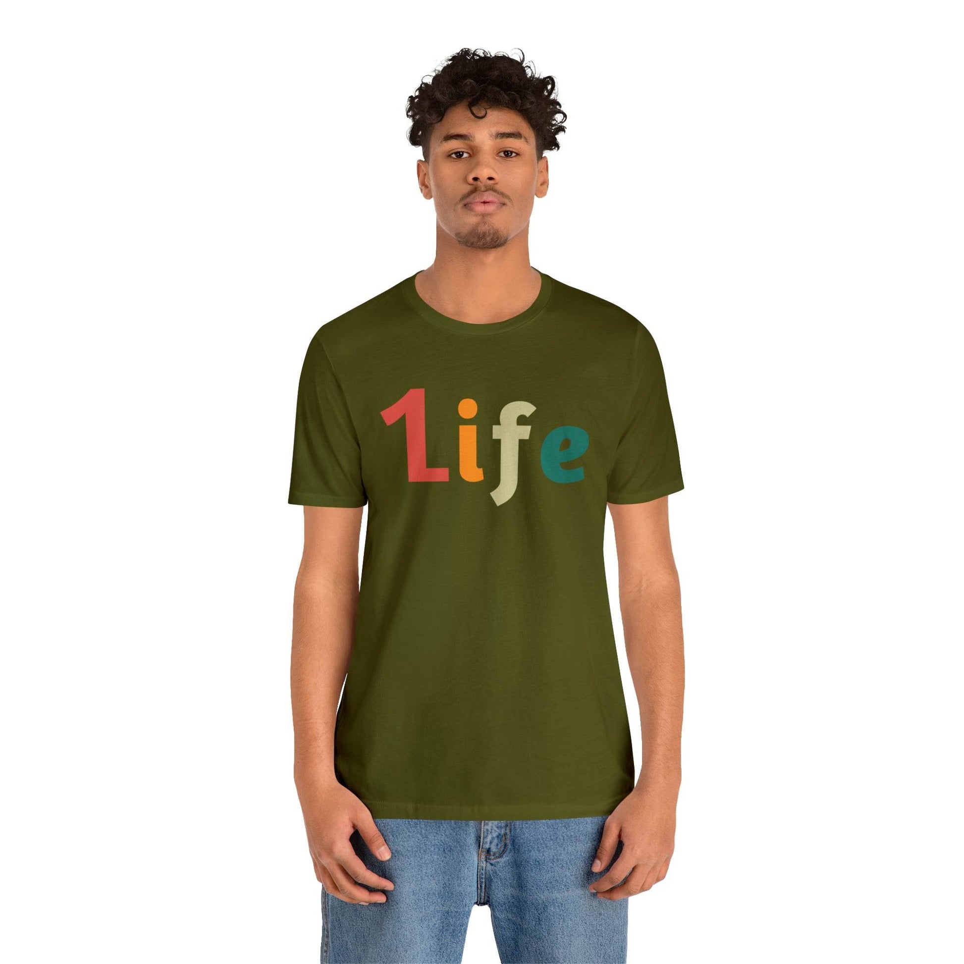 Retro One life Shirt 1life shirt Live Your Life You Only Have One Life To Live Retro Shirt - Giftsmojo