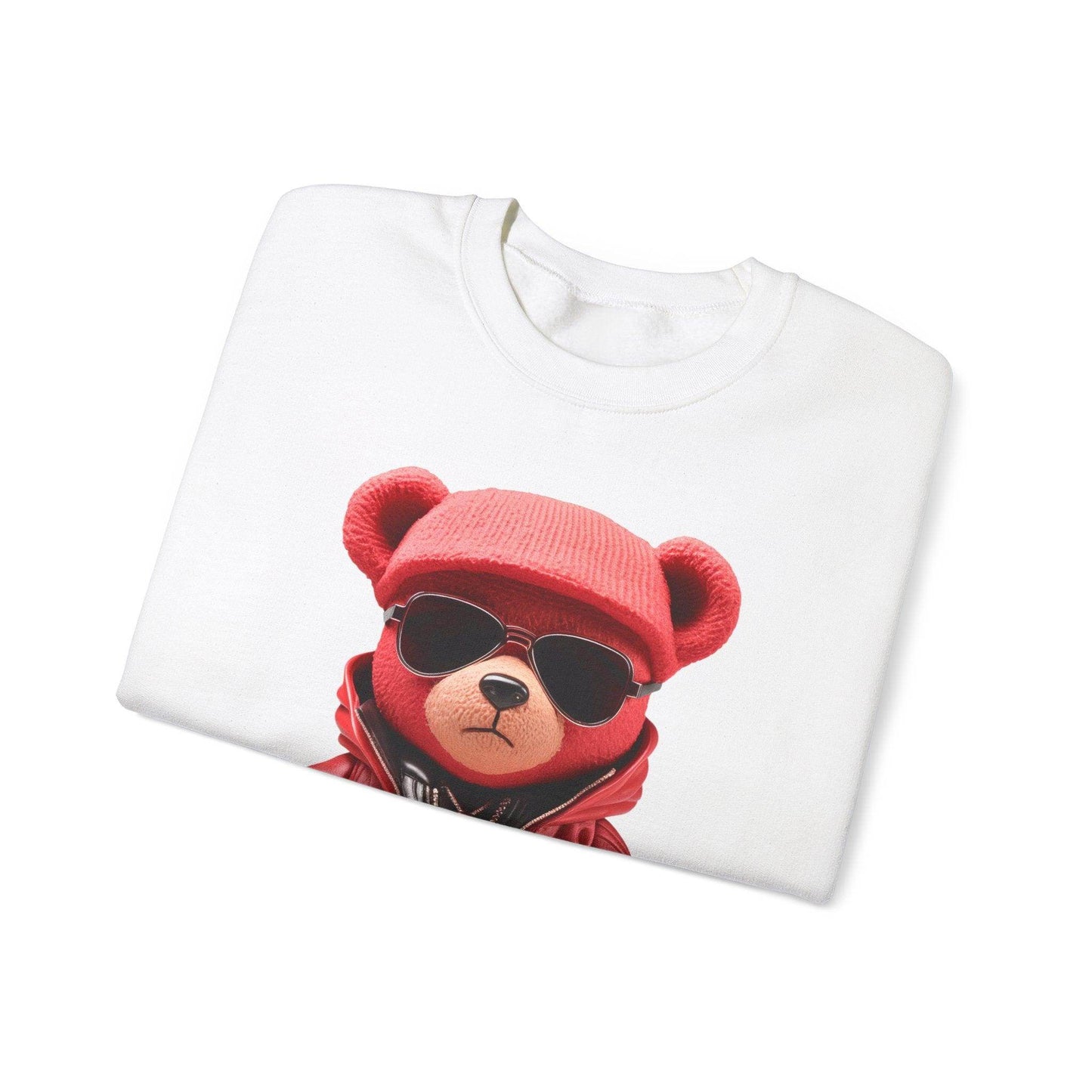 Hip-Hop Teddy Bear Sweatshirt: Elevate Your Style with Streetwear Chic - Giftsmojo