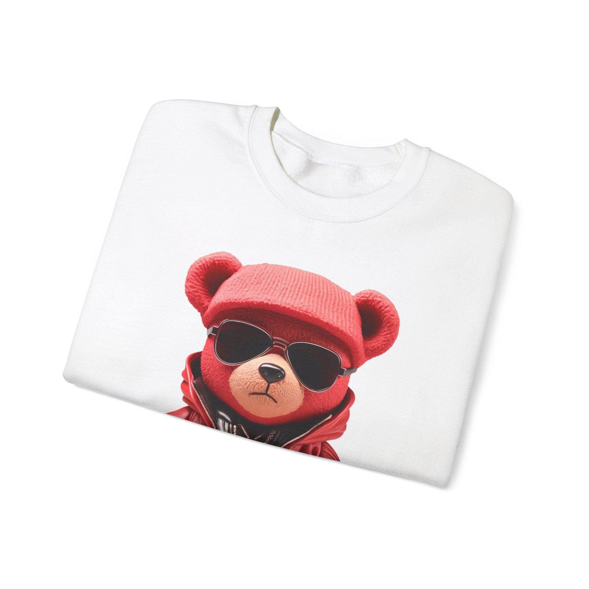 Hip-Hop Teddy Bear Sweatshirt: Elevate Your Style with Streetwear Chic - Giftsmojo