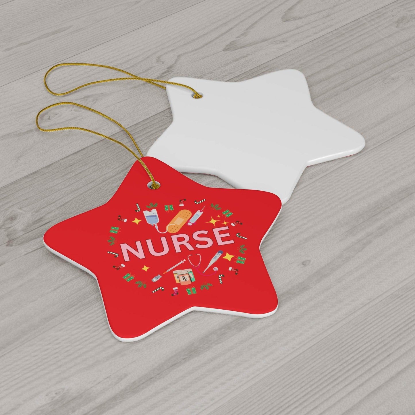 Nurse Christmas Ornament Nurse Ornament Nurse Christmas Tree Ornament Nurse Care Ornament Nurses Ornament Occupation Job - Giftsmojo