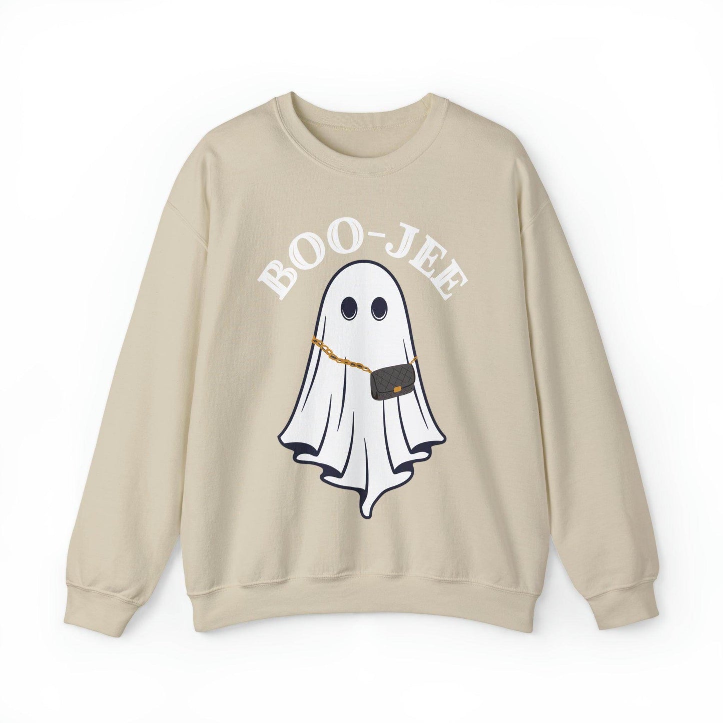 Boo-Jee Sweatshirt, Boo Halloween Sweatshirt Spooky - Giftsmojo