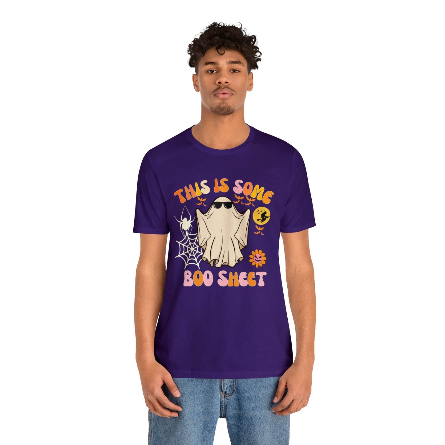 This Is Some Boo Sheet Funny Halloween Shirt Funny Halloween Costume Spooky Season Tee Funny Gift Shirt for Birthday Christmas Anniversary - Giftsmojo