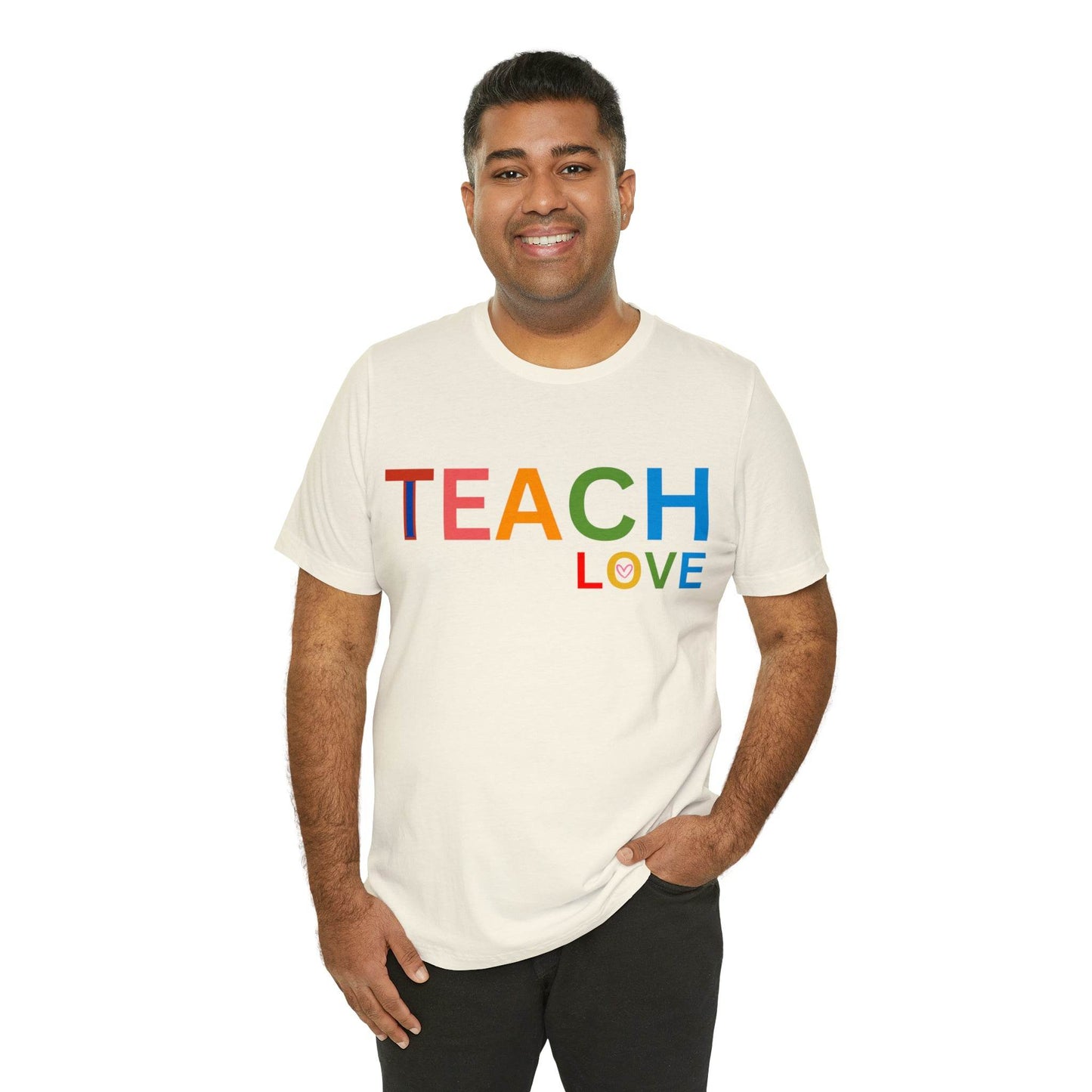 I Teach Love Shirt, Teacher Shirt, Teacher Appreciation Gift for Teachers - Giftsmojo
