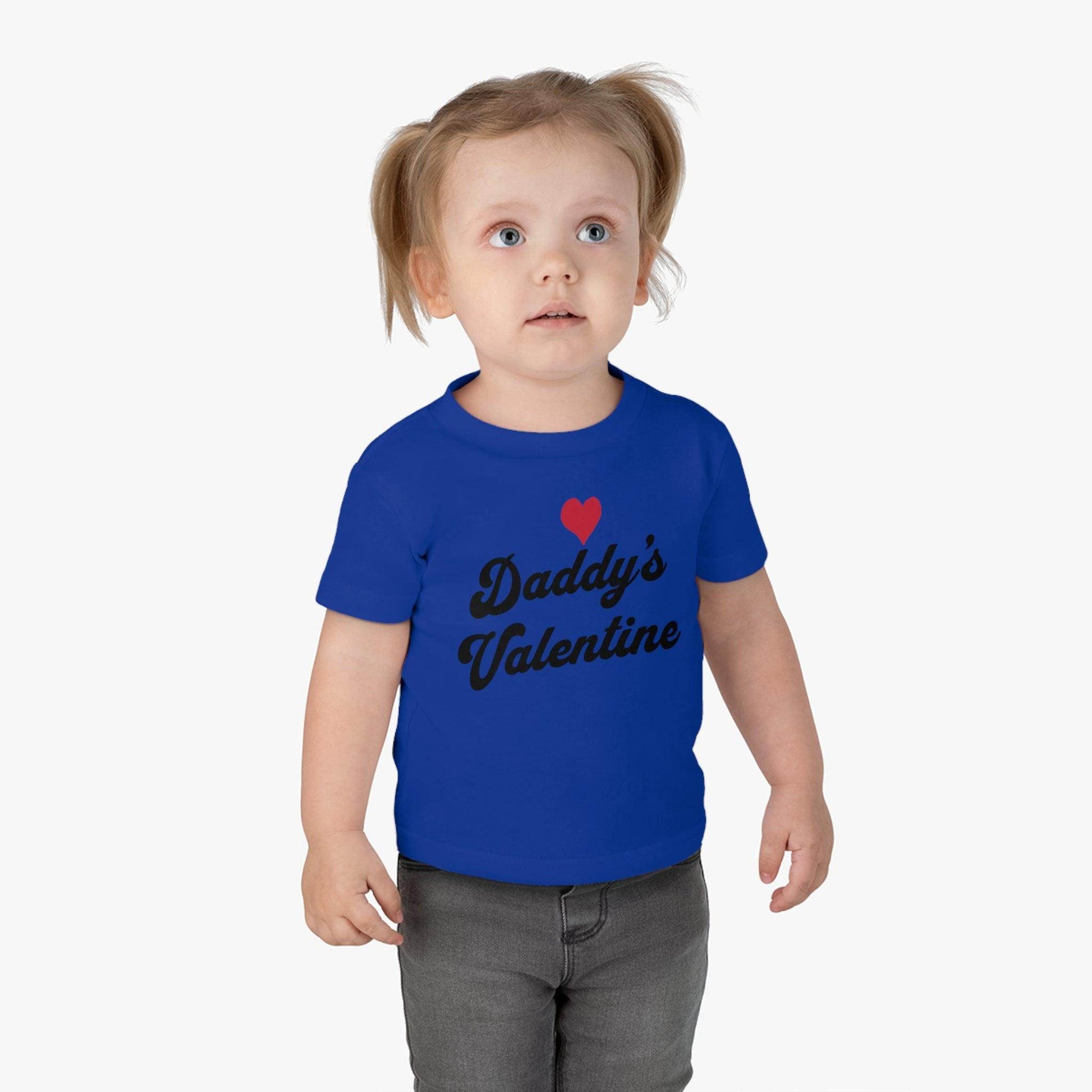 Daddy's Valentine - Valentine shirt for Kids - Giftsmojo