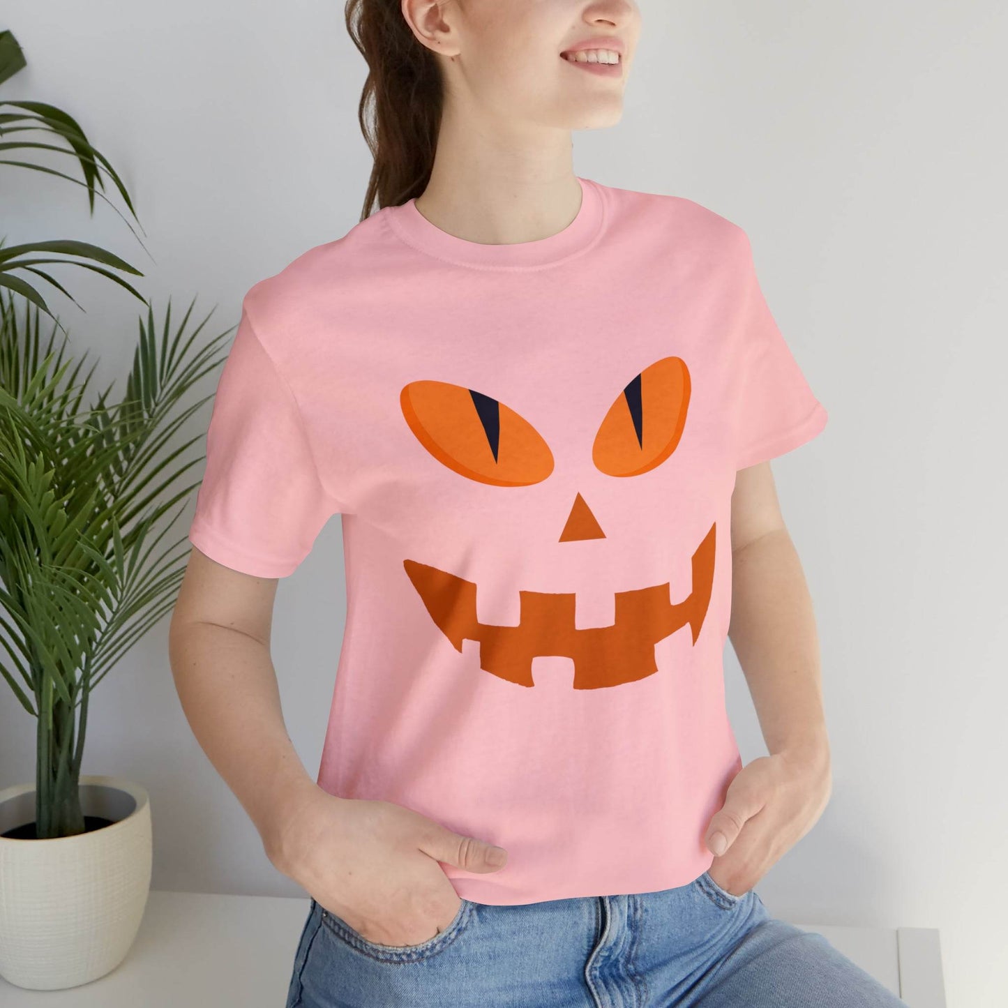 Halloween Costume Pumpkin Silhouette Halloween Pumpkin Faces Scary Faces, Vintage Shirt Halloween Shirt Pumpkin Face Halloween - Giftsmojo