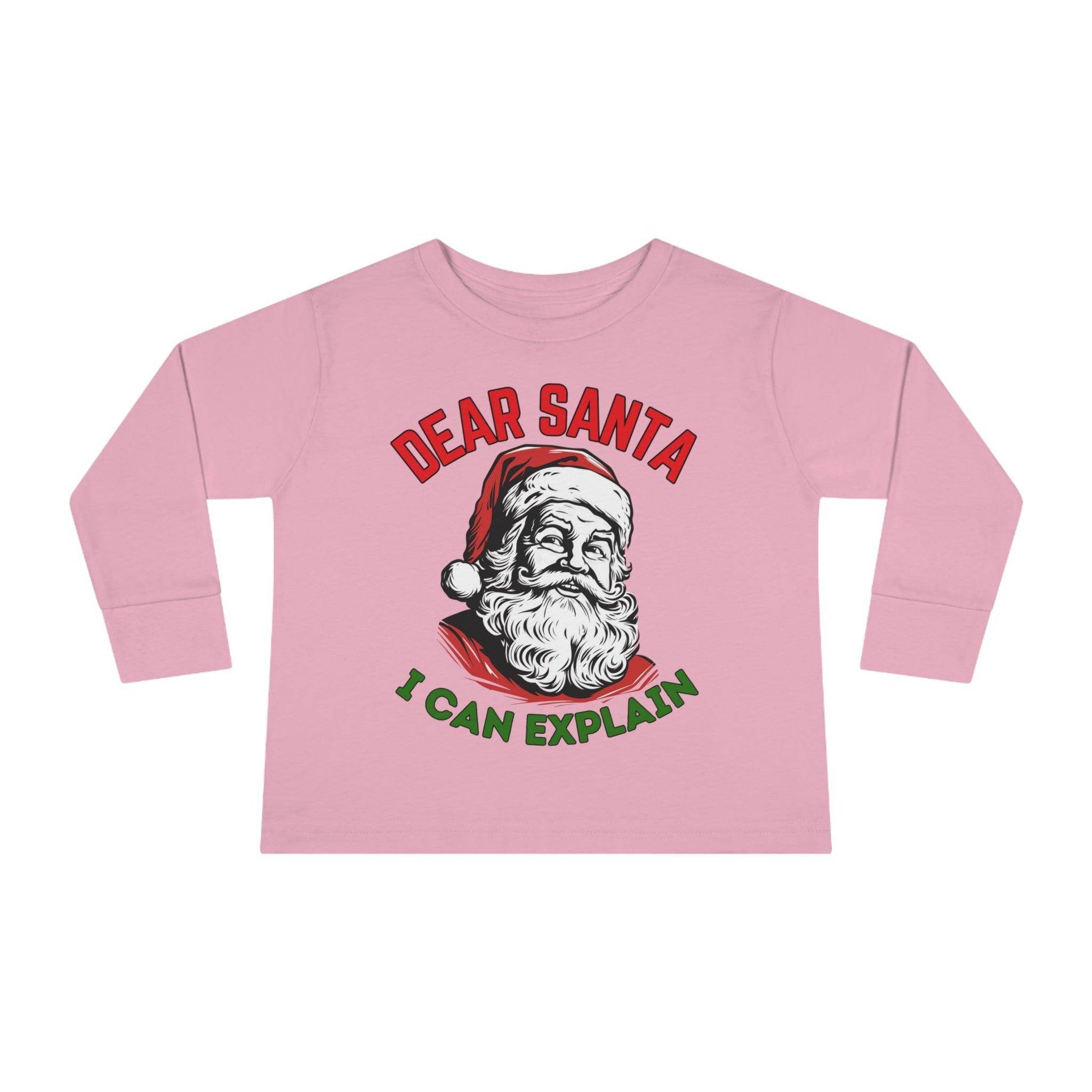 Kids Dear Santa I Can Explain Christmas Shirt for Kids Christmas Outfit for Kids - Giftsmojo