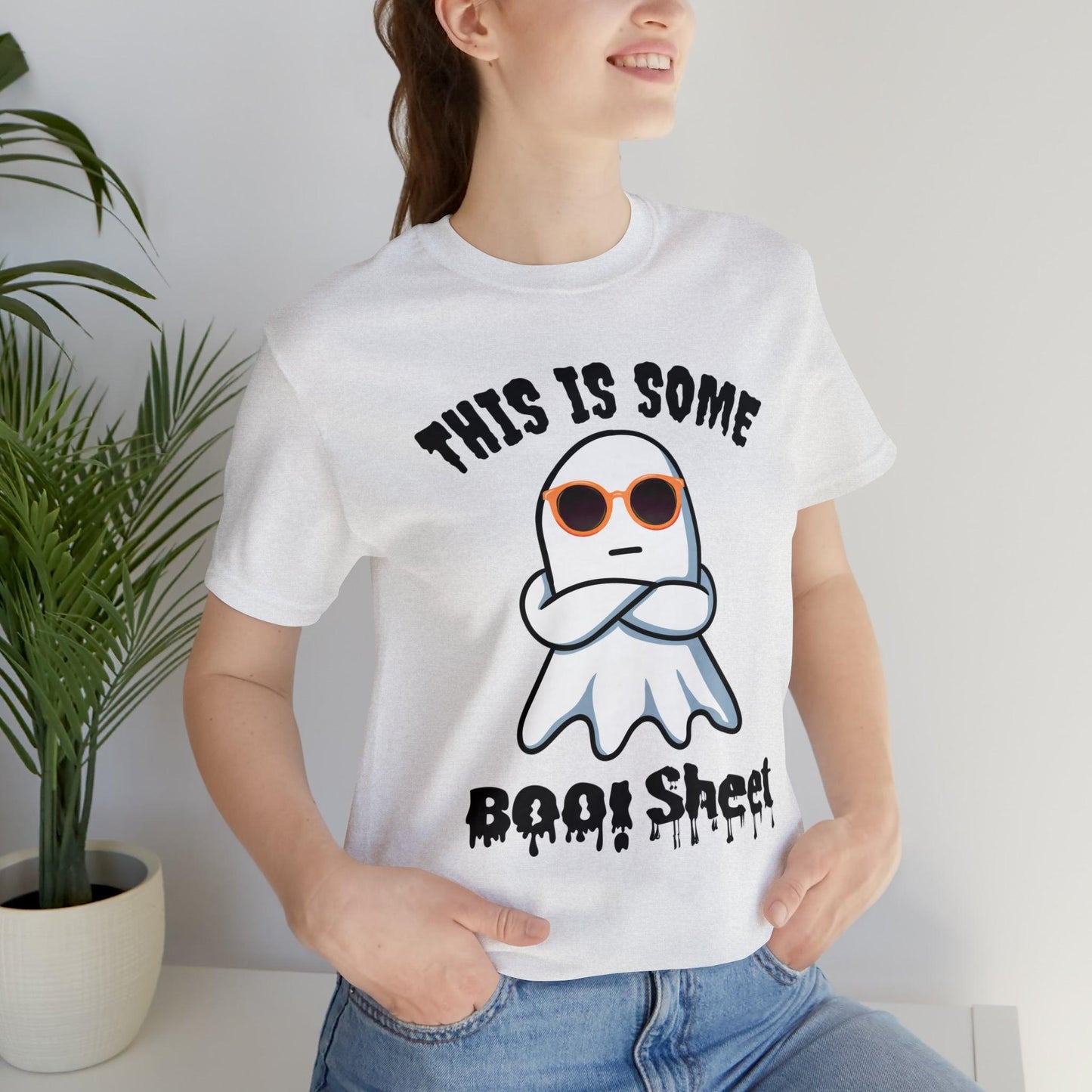 This Is Some Boo Sheet Funny Halloween Shirt Funny Halloween Costume Spooky Season Tee Funny Gift Shirt for Birthday Christmas Anniversary - Giftsmojo