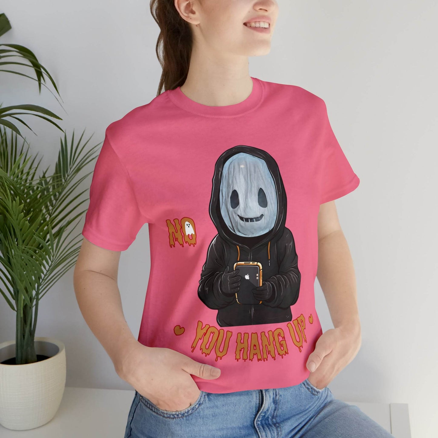 Halloween Shirt No You Hang Up Scary Halloween Costume Fall shirt Spooky Vibes Shirt - Giftsmojo